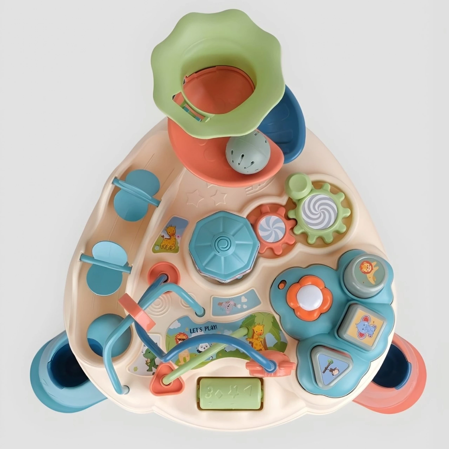 Lets Be Child Türkçe Konuşan Eğlenceli Eğitici Aktivite Masası