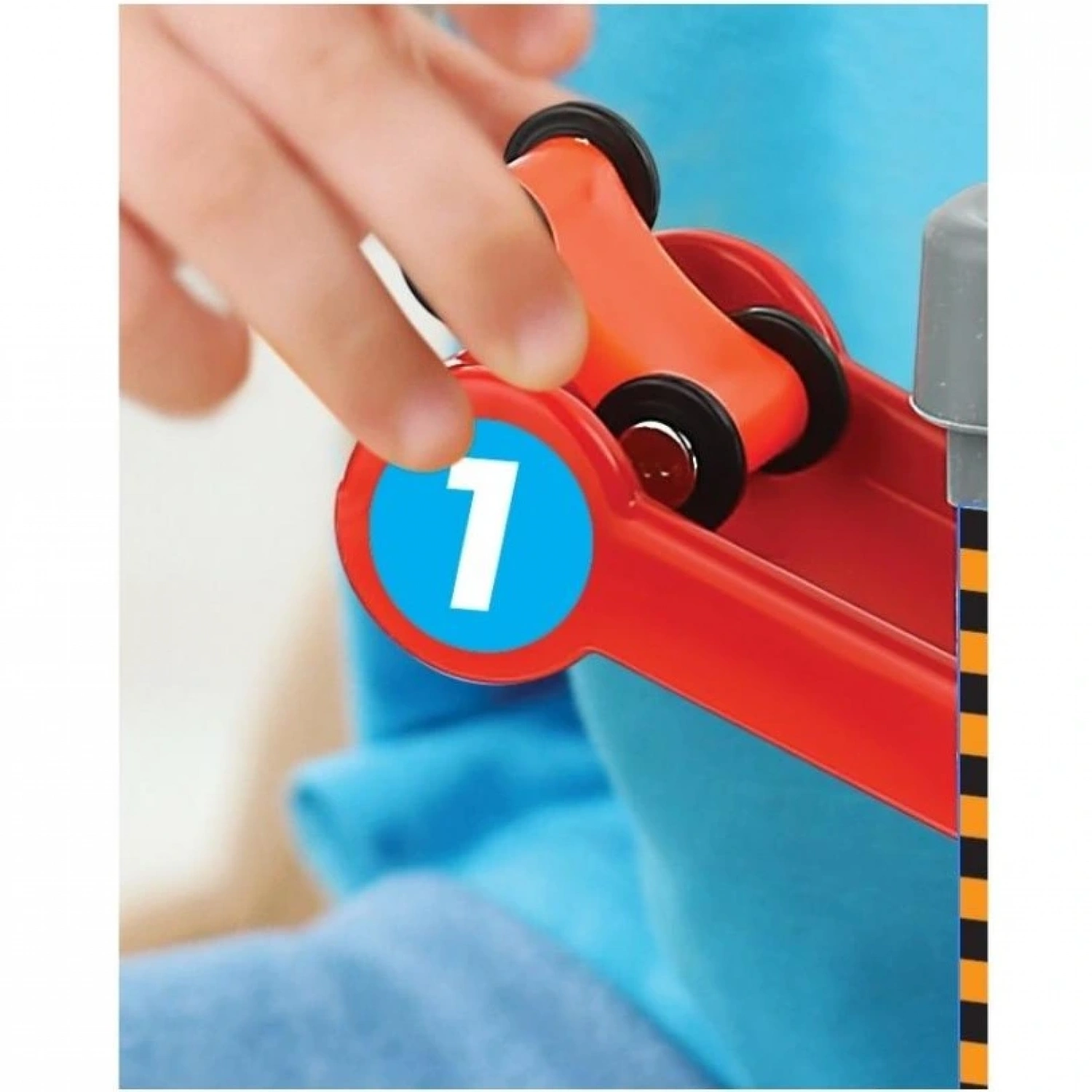 Mars Factory Rampax5 Montessori Ahşap Yarış Arabalı Otopark