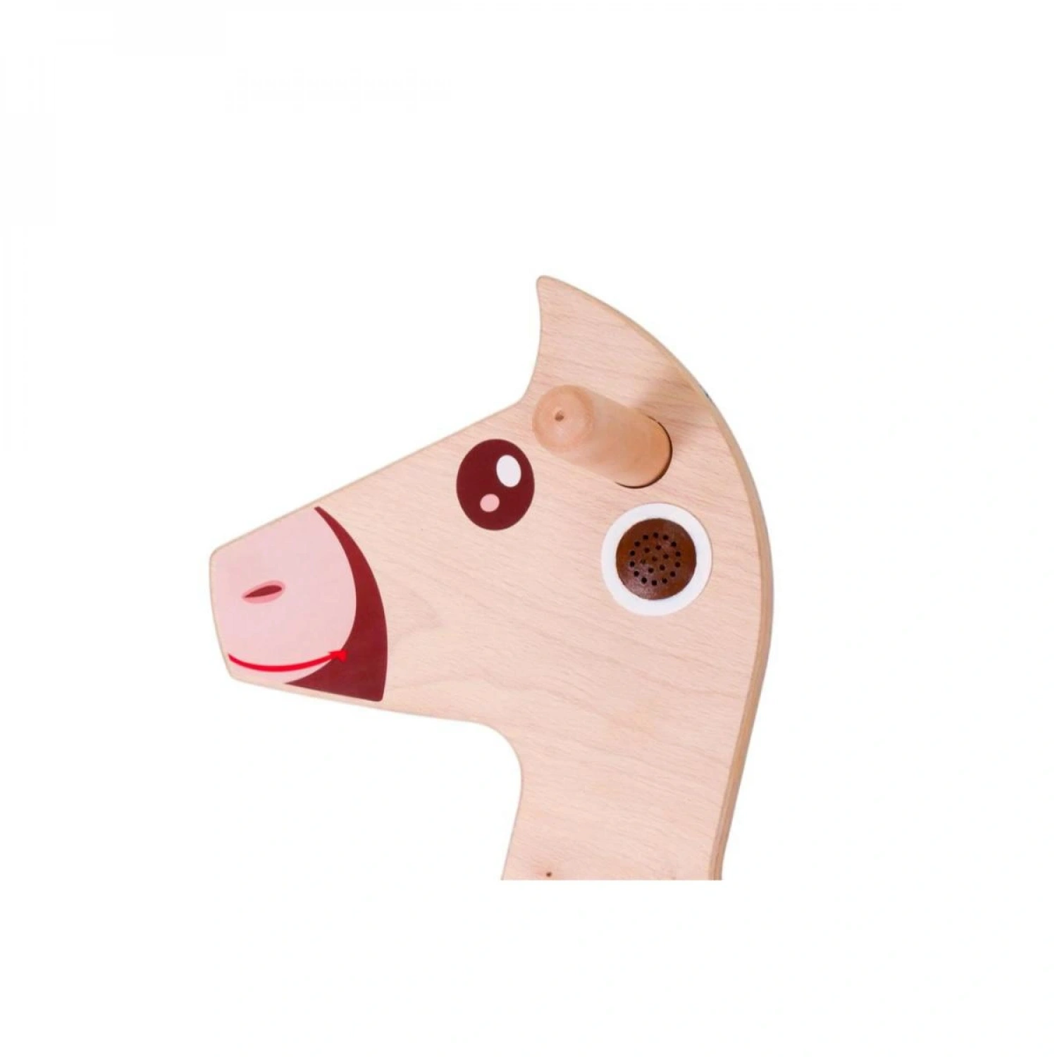 Mars Factory Sesli Ahşap Sallanan At