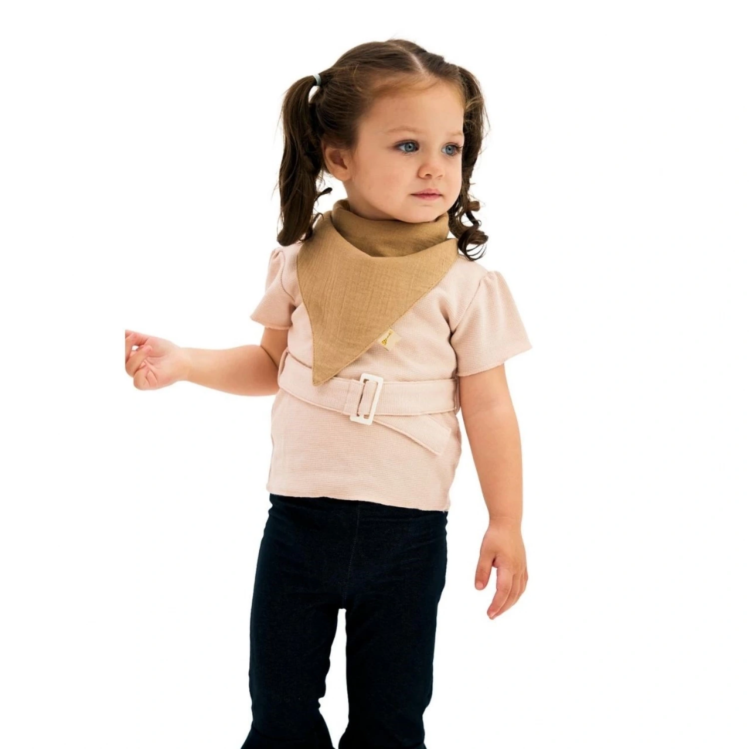 Miniboni 3lü Müslin Fular - Beige