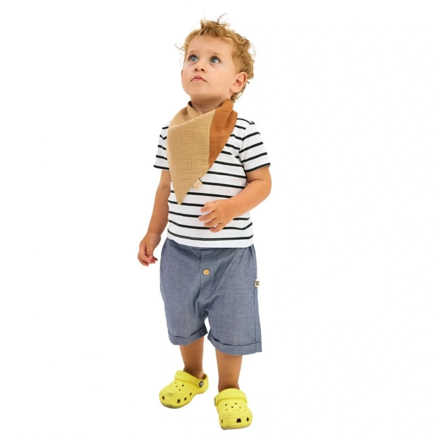 Miniboni 3lü Müslin Fular - Beige