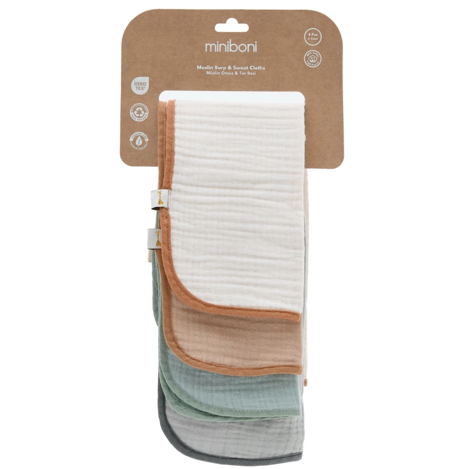 Miniboni 4lü Omuz & Ağız Bezi