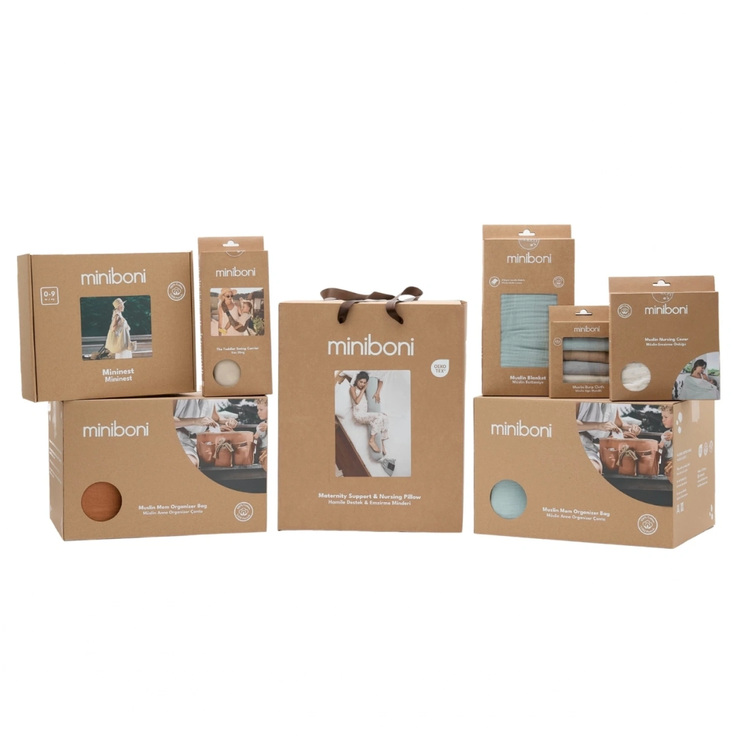 Miniboni 4lü Omuz & Ağız Bezi