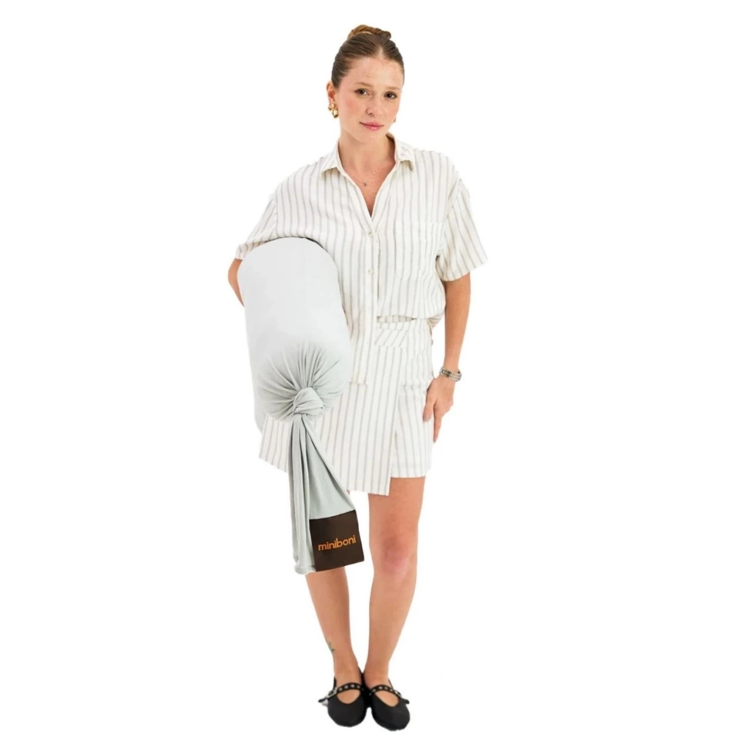 Miniboni Hamile Destek & Emzirme Minderi - Grey