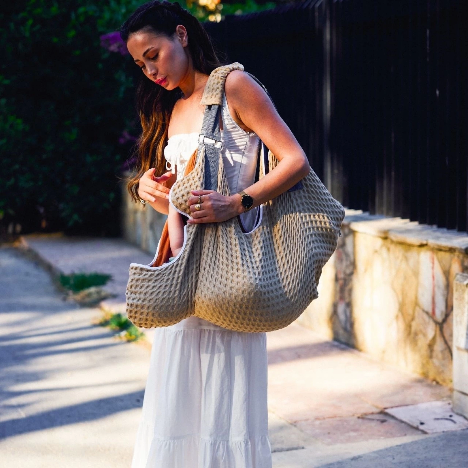 Miniboni Mininest Bebek Taşıyıcı - Grey