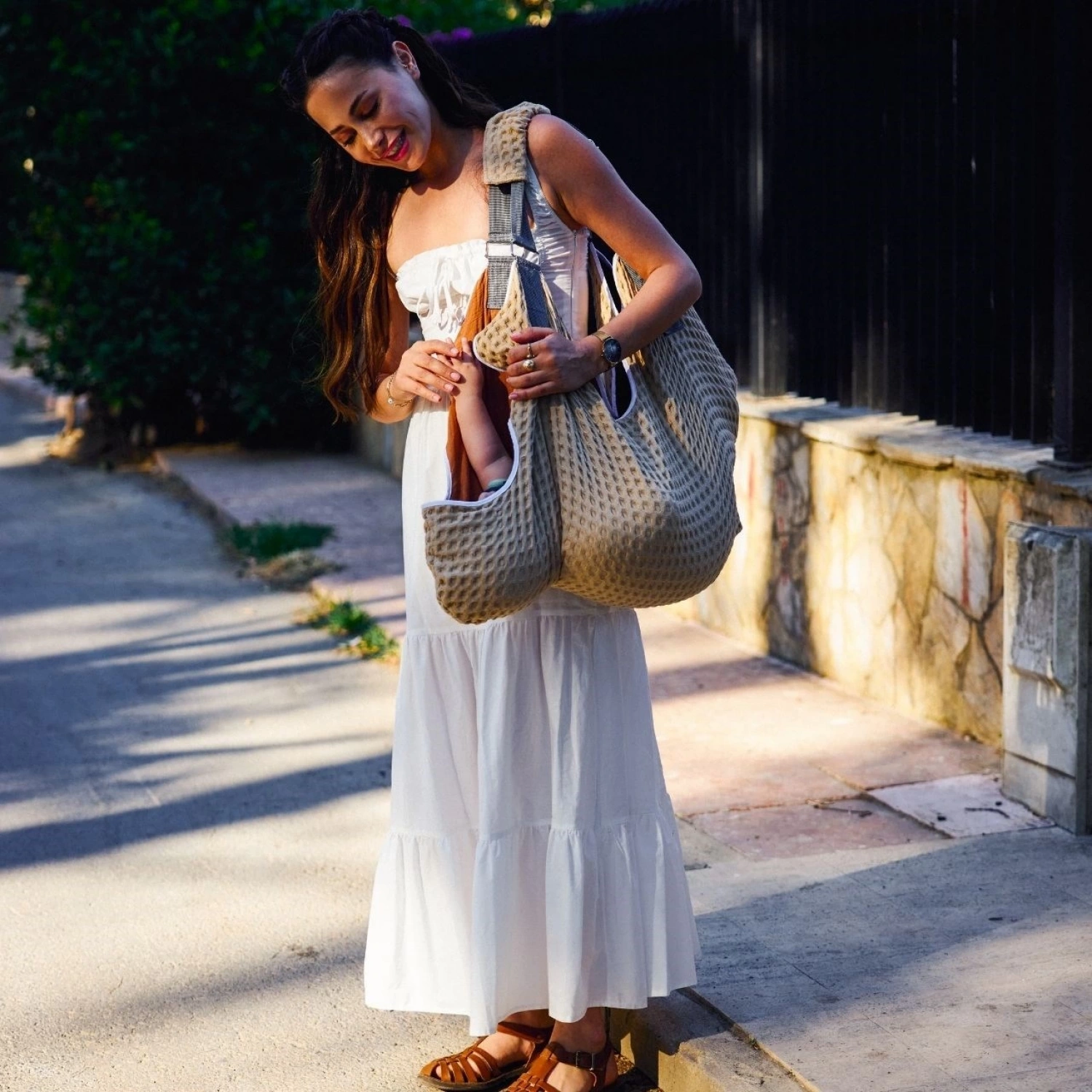 Miniboni Mininest Bebek Taşıyıcı - Grey