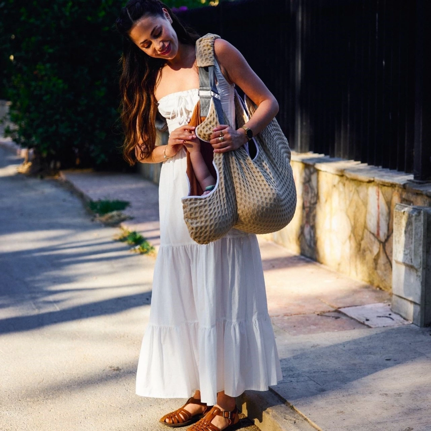 Miniboni Mininest Bebek Taşıyıcı - Grey