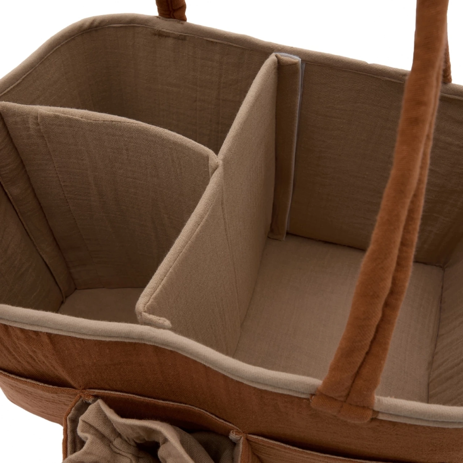 Miniboni Müslin Anne Organizer Çanta - Beige