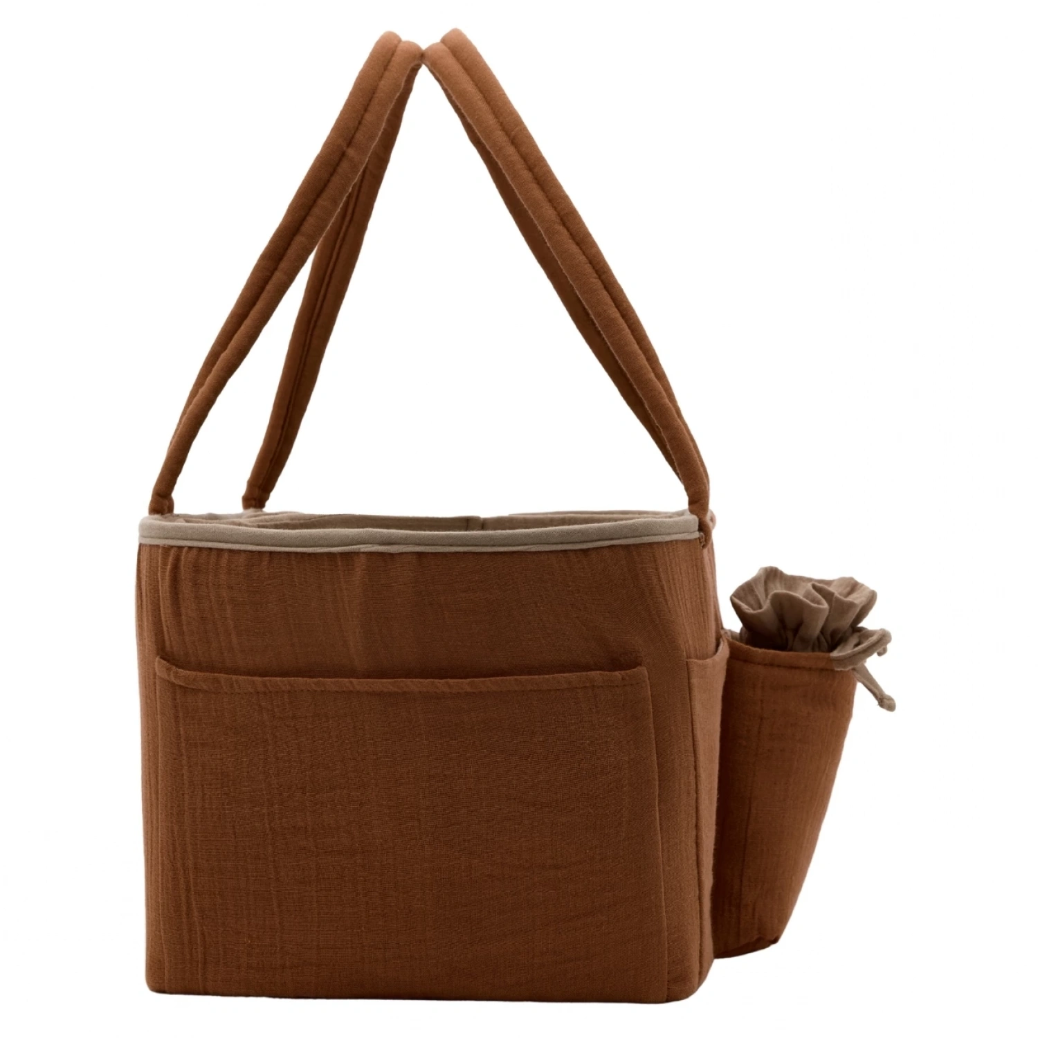 Miniboni Müslin Anne Organizer Çanta - Beige