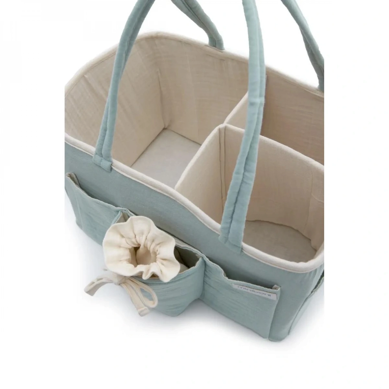 Miniboni Müslin Anne Organizer Çanta - Mint