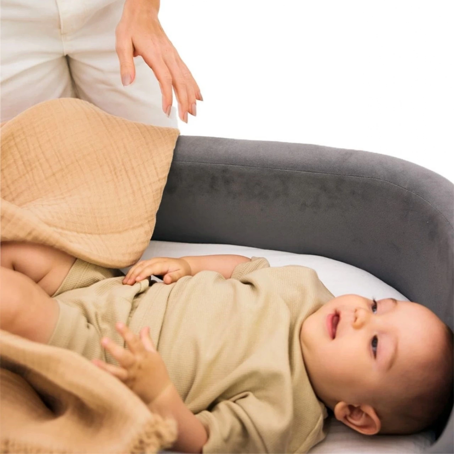 Miniboni Müslin Battaniye - Beige