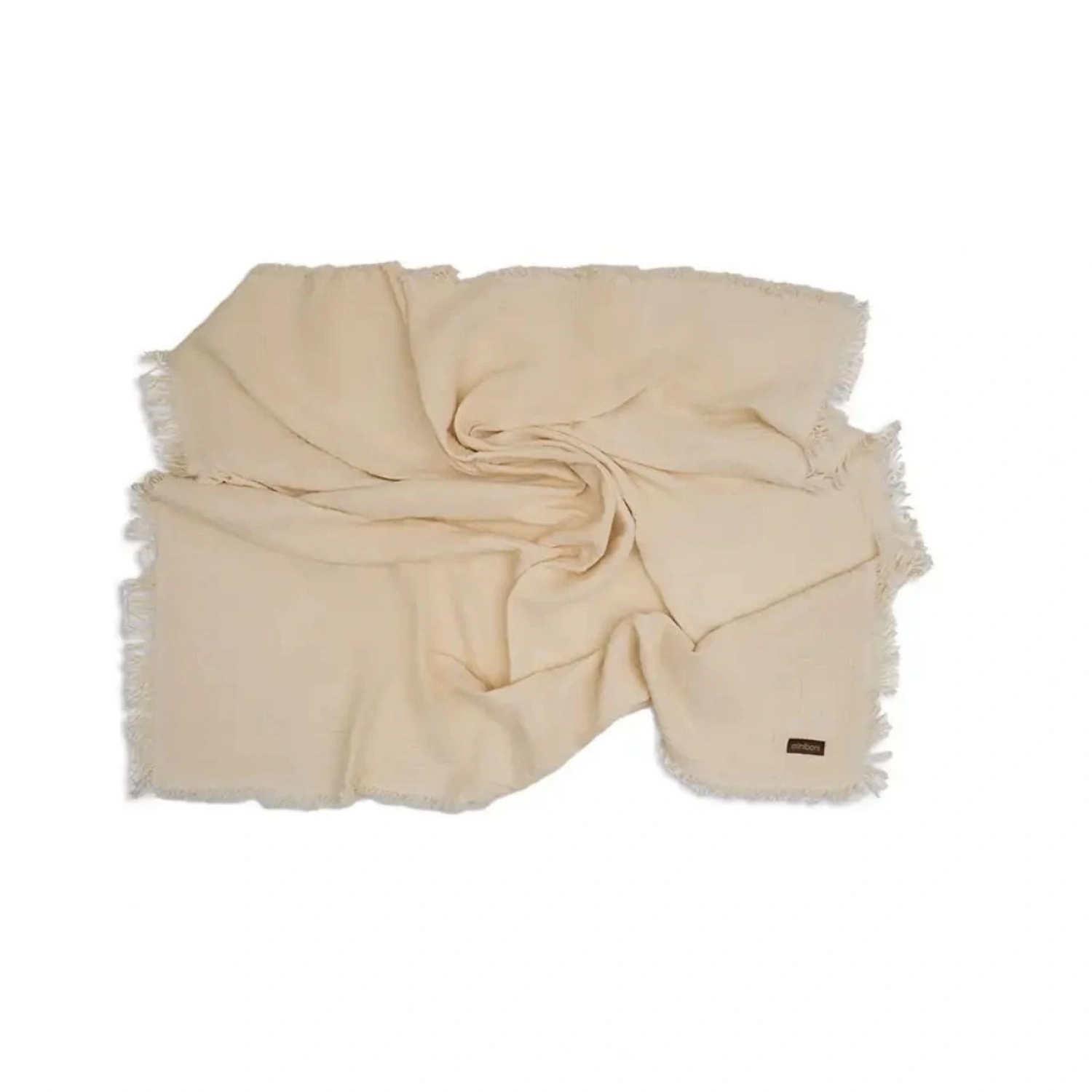 Miniboni Müslin Battaniye - Ekru