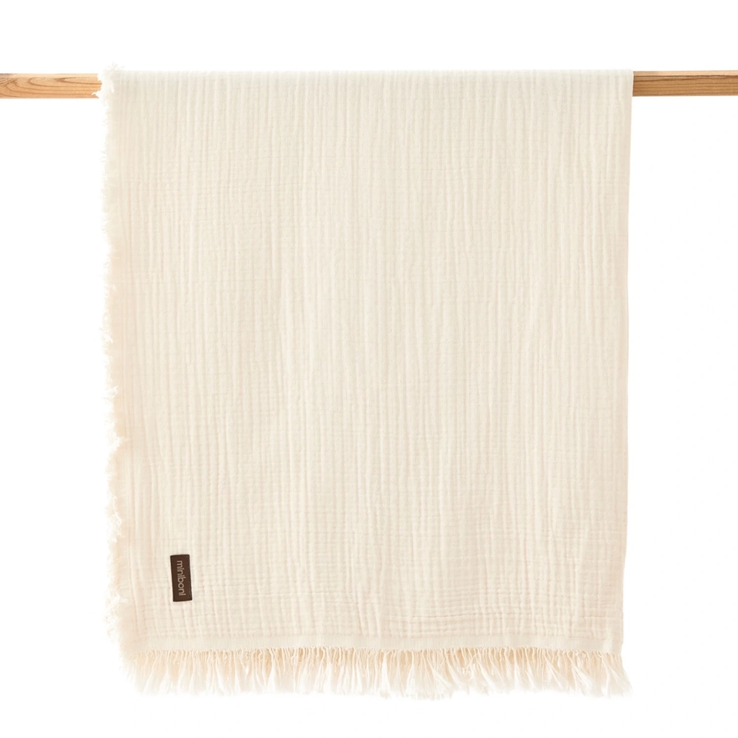 Miniboni Müslin Battaniye - Ekru