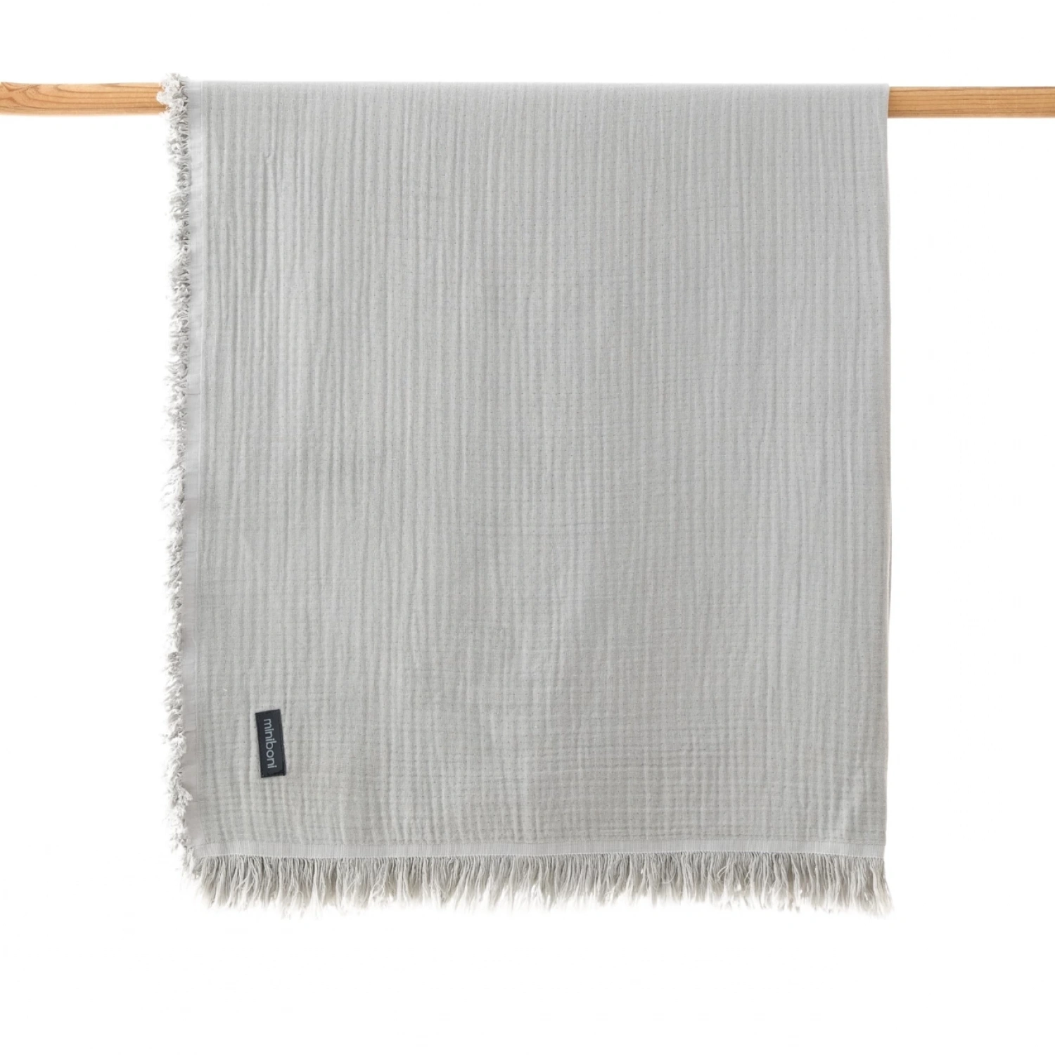 Miniboni Müslin Battaniye - Grey