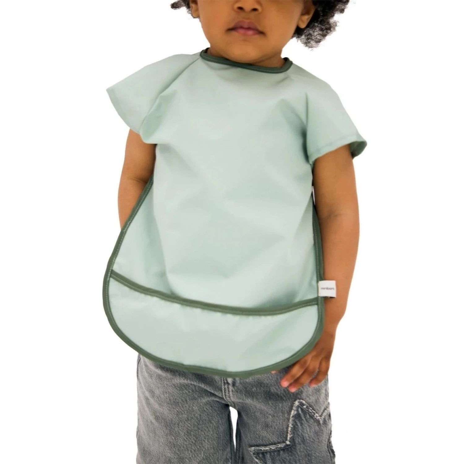 Miniboni Oyun & Mama Önlüğü Kısa Kollu - Mint