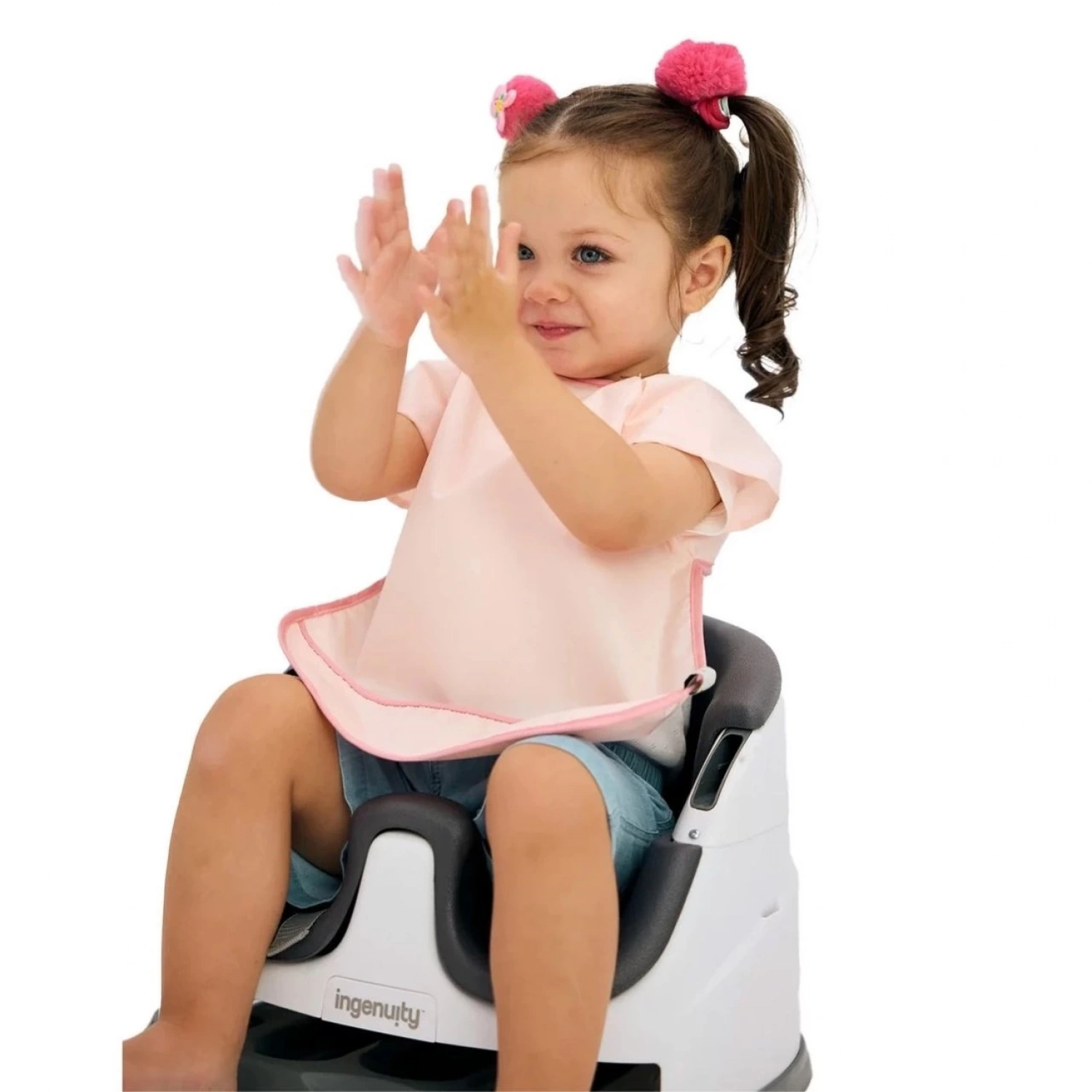 Miniboni Oyun & Mama Önlüğü Kısa Kollu - Pink