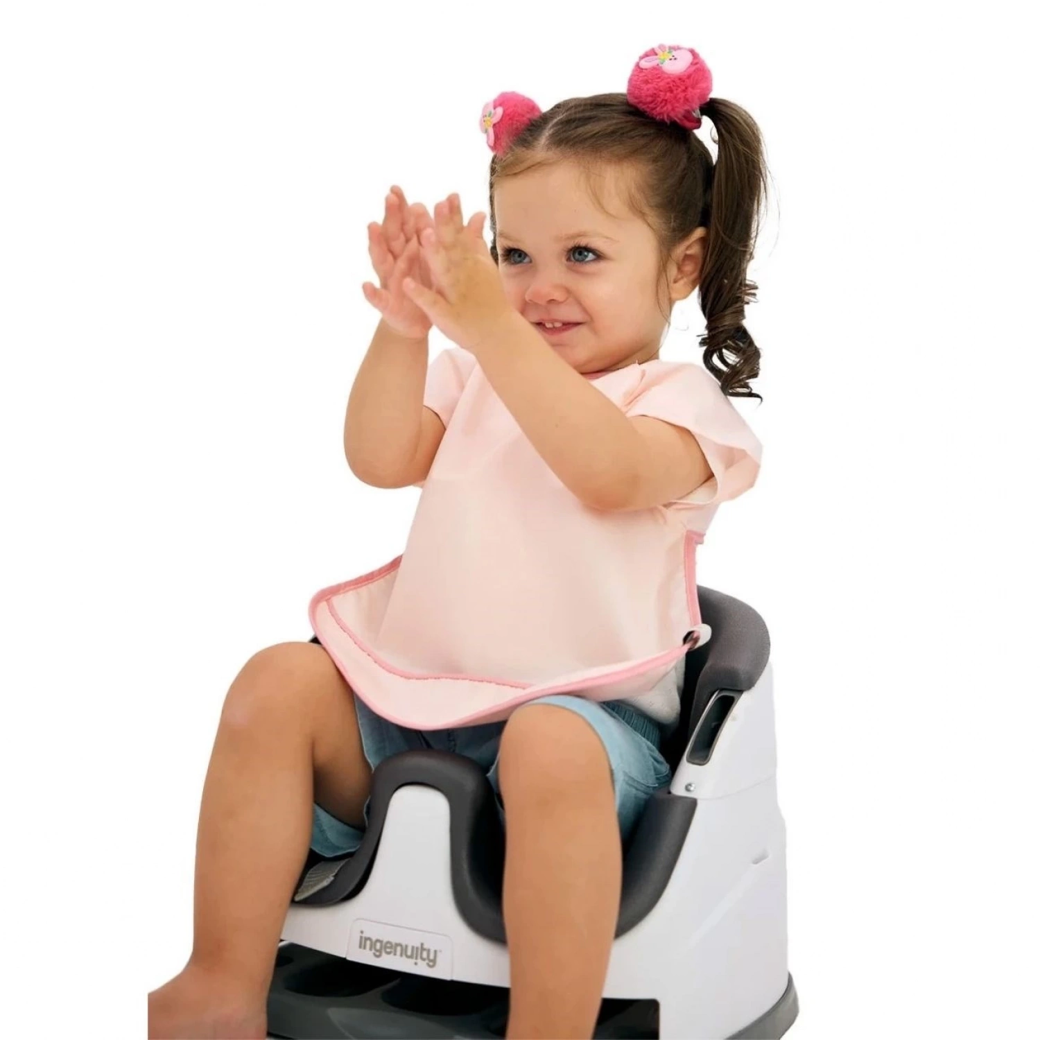 Miniboni Oyun & Mama Önlüğü Kısa Kollu - Pink