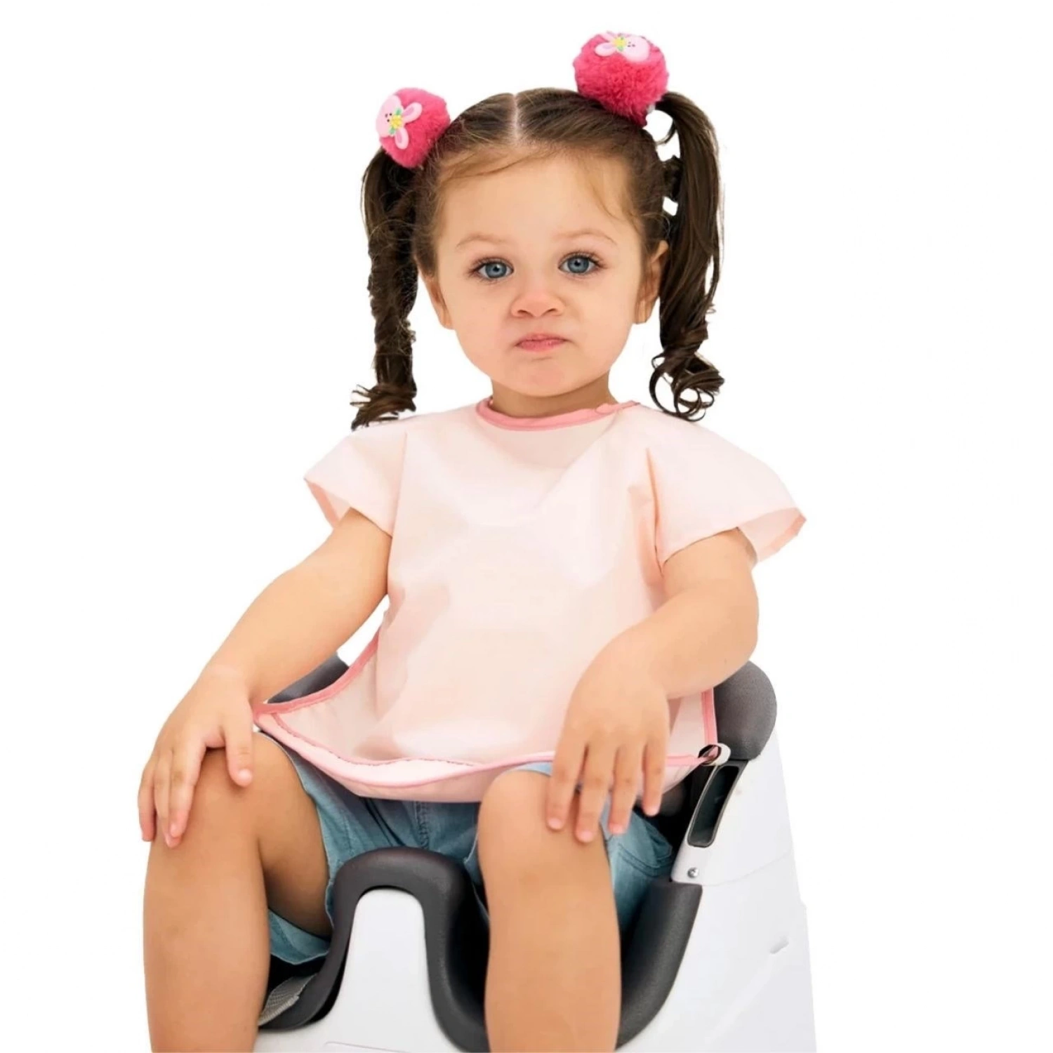 Miniboni Oyun & Mama Önlüğü Kısa Kollu - Pink