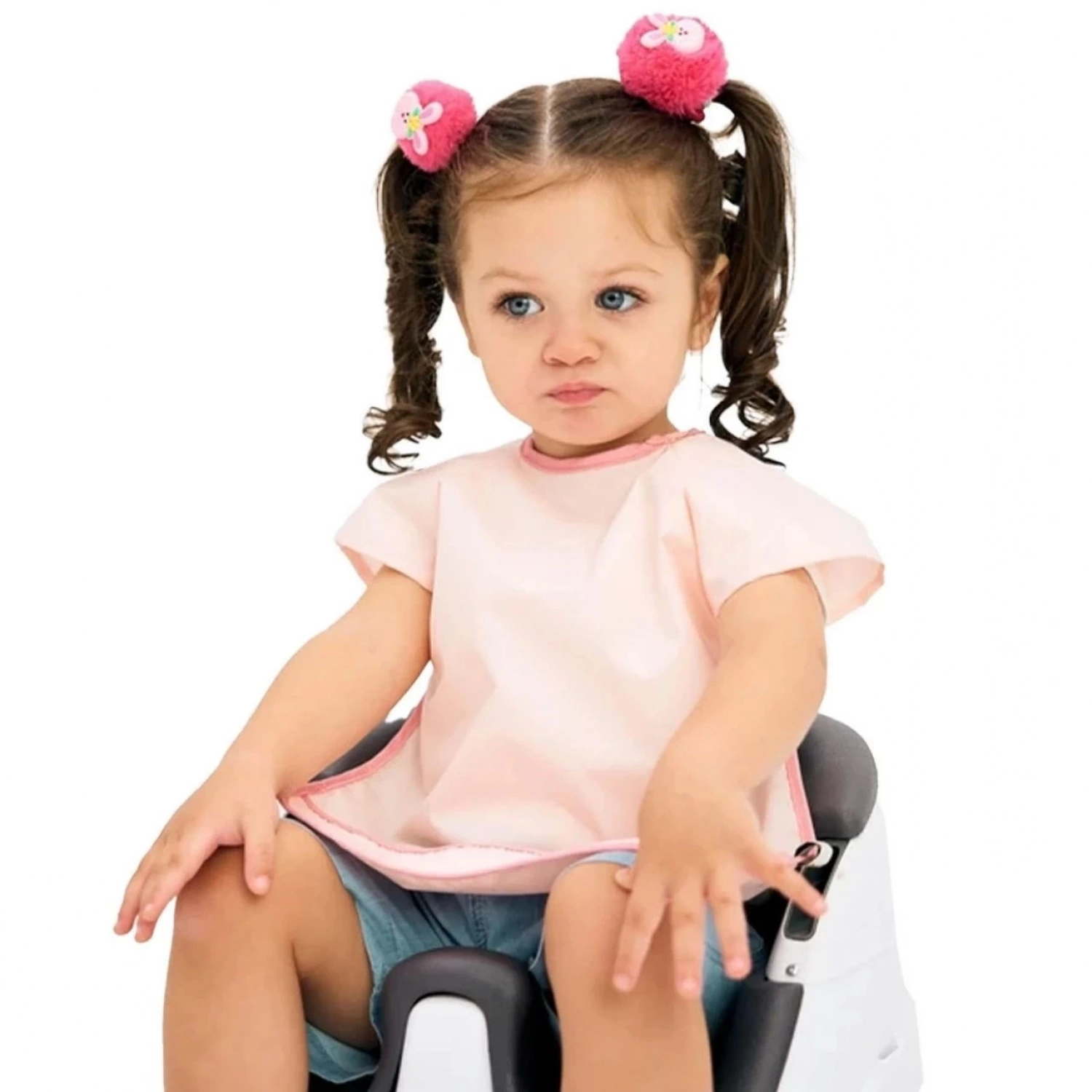 Miniboni Oyun & Mama Önlüğü Kısa Kollu - Pink