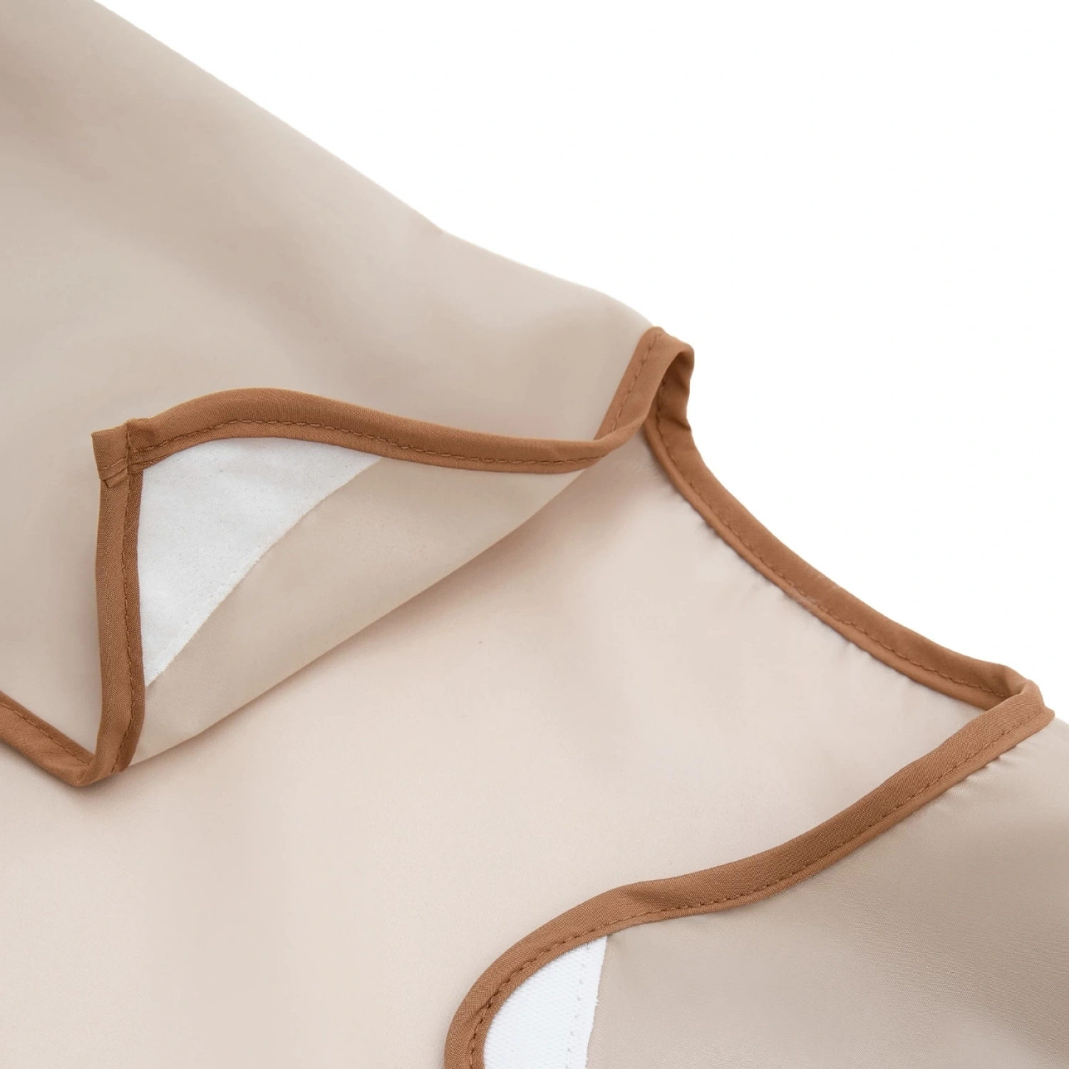 Miniboni Oyun & Mama Önlüğü Uzun Kollu - Beige