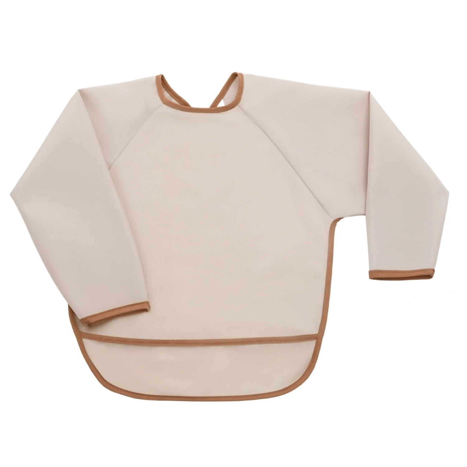 Miniboni Oyun & Mama Önlüğü Uzun Kollu - Beige