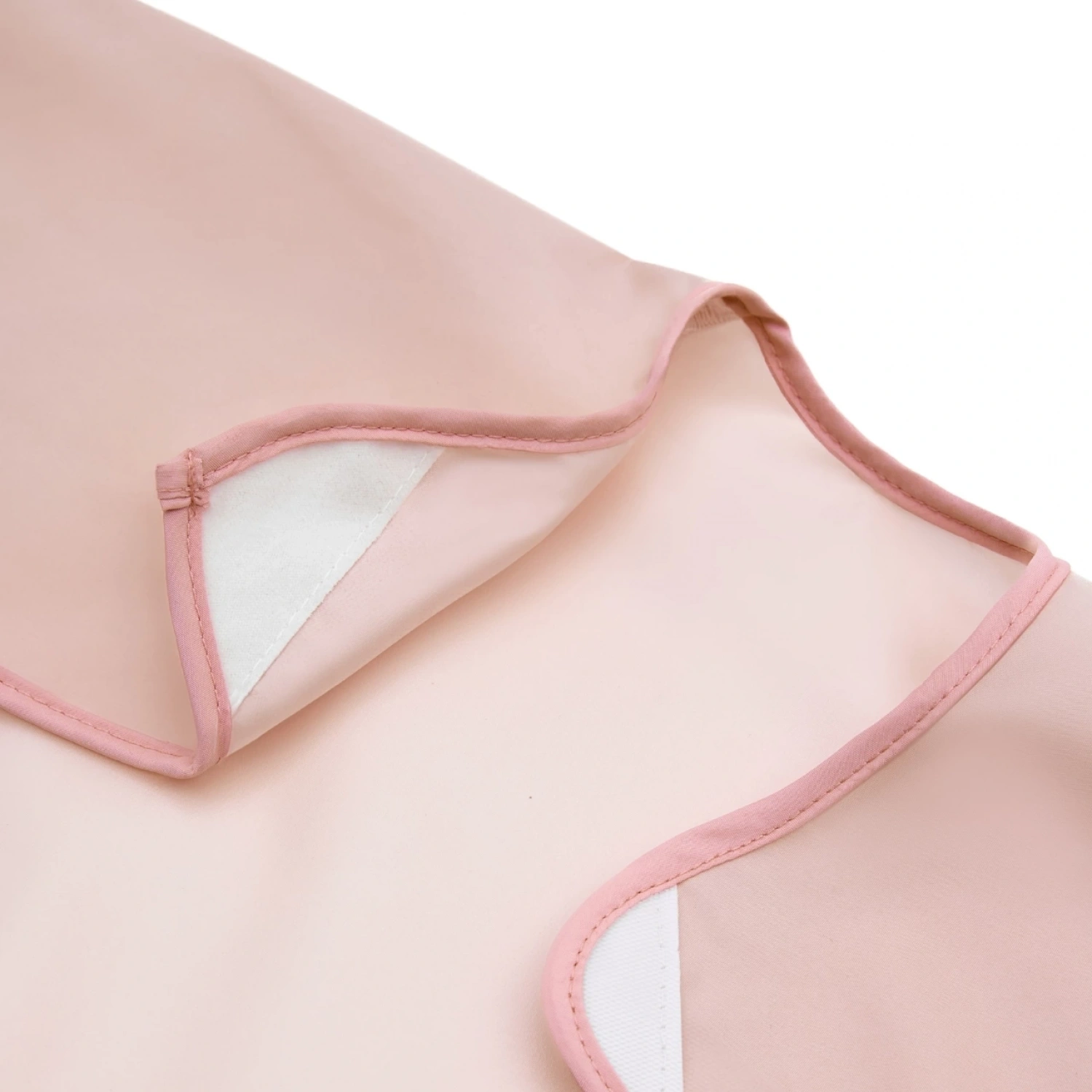 Miniboni Oyun & Mama Önlüğü Uzun Kollu - Pink