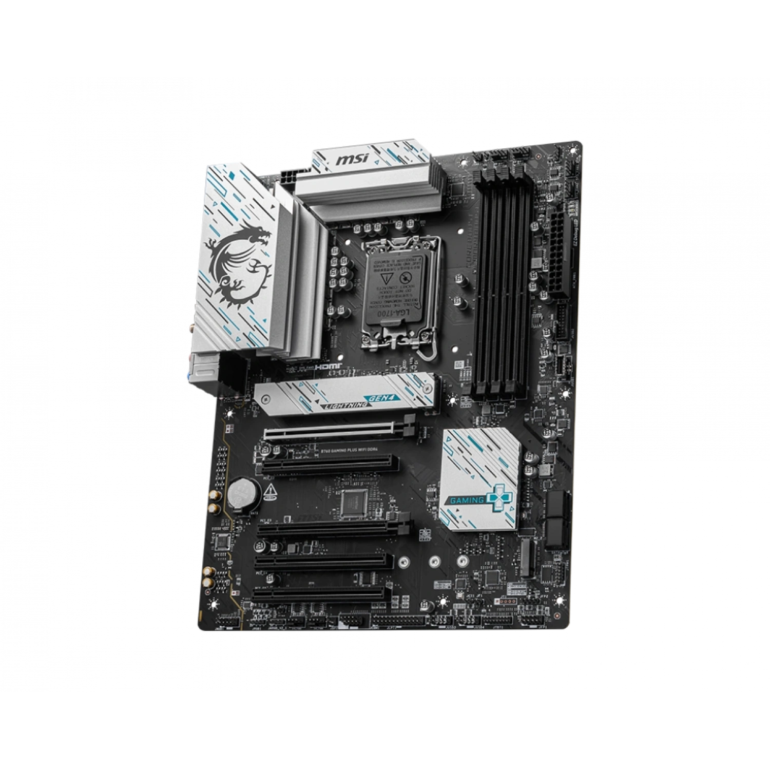 MSI B760 GAMING PLUS WIFI DDR4 M.2 ATX 1700p