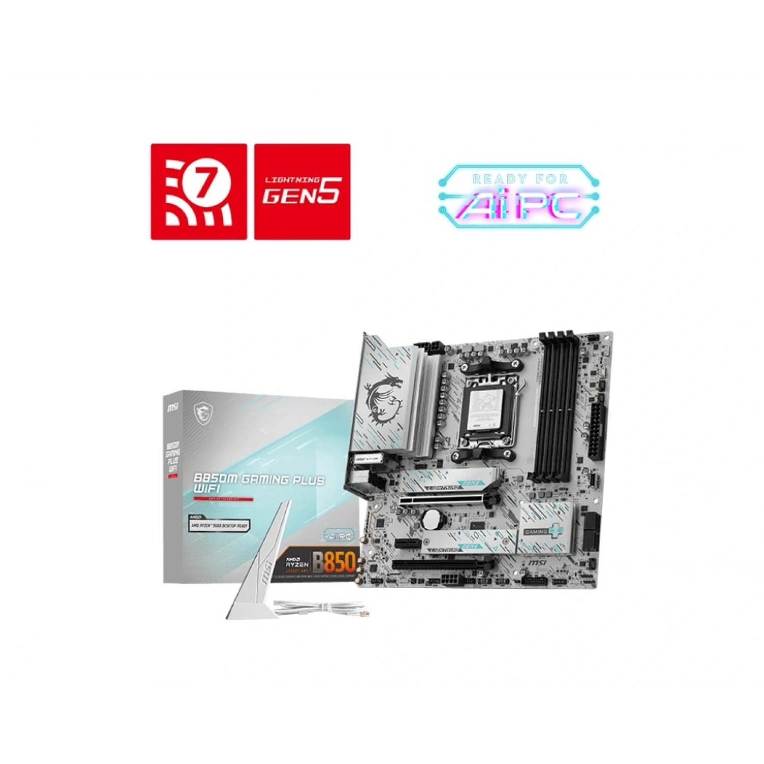 MSI B850M GAMING PLUS WIFI DDR5 AM5