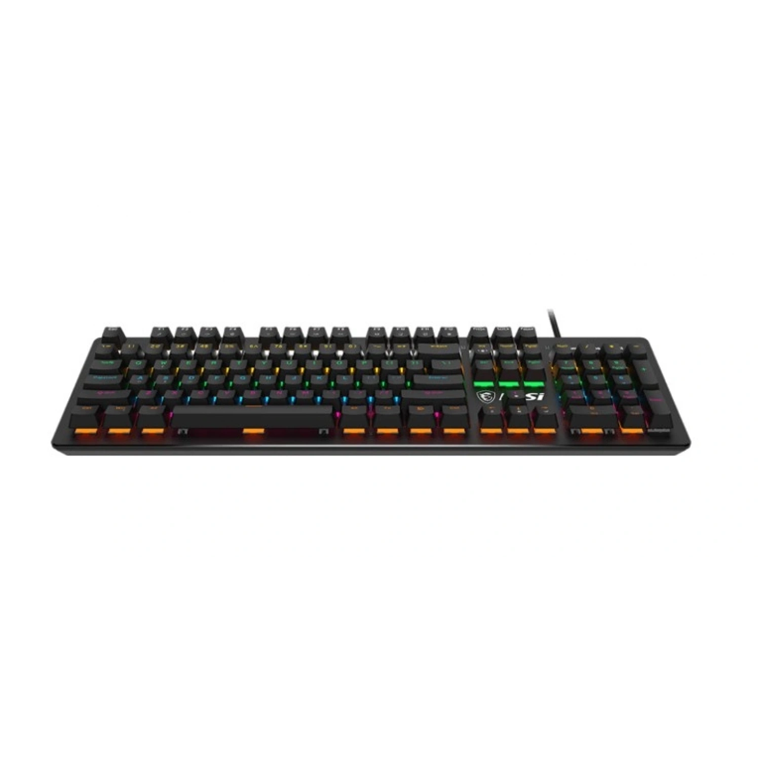 MSI FORGE GK300 RED SWITCH RGB MEKANIK GAMING KLAV