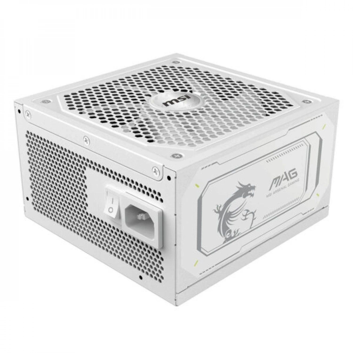 MSI MAG 1000GL PCIE5 WHITE 1000W 80+ GOLD POWER