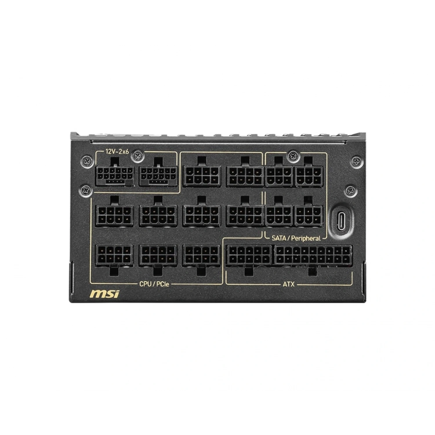 MSI MEG AI1600T PCIE5 1600W80+ TITANIUM FULMODULAR