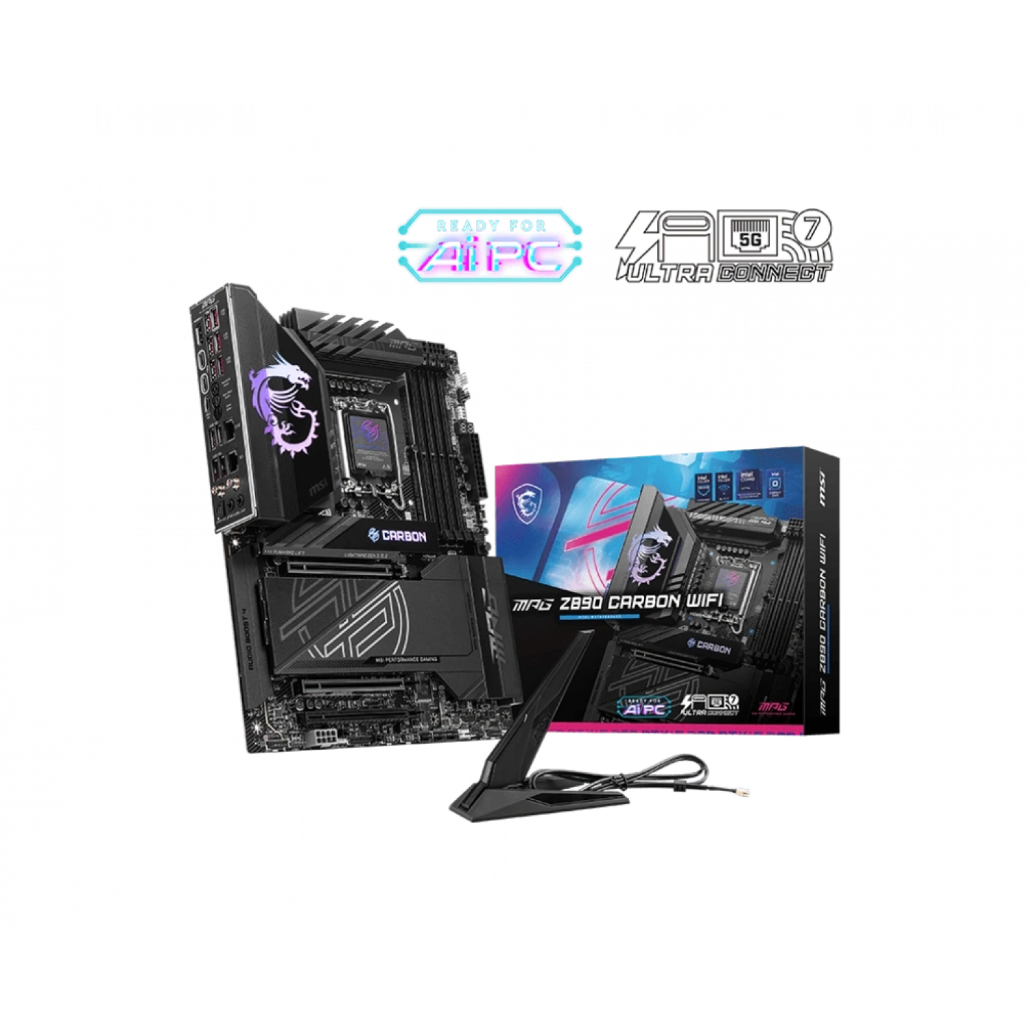 MSI MPG Z890 CARBON WIFI DDR5 9200(OC) DVI HDMI ATX