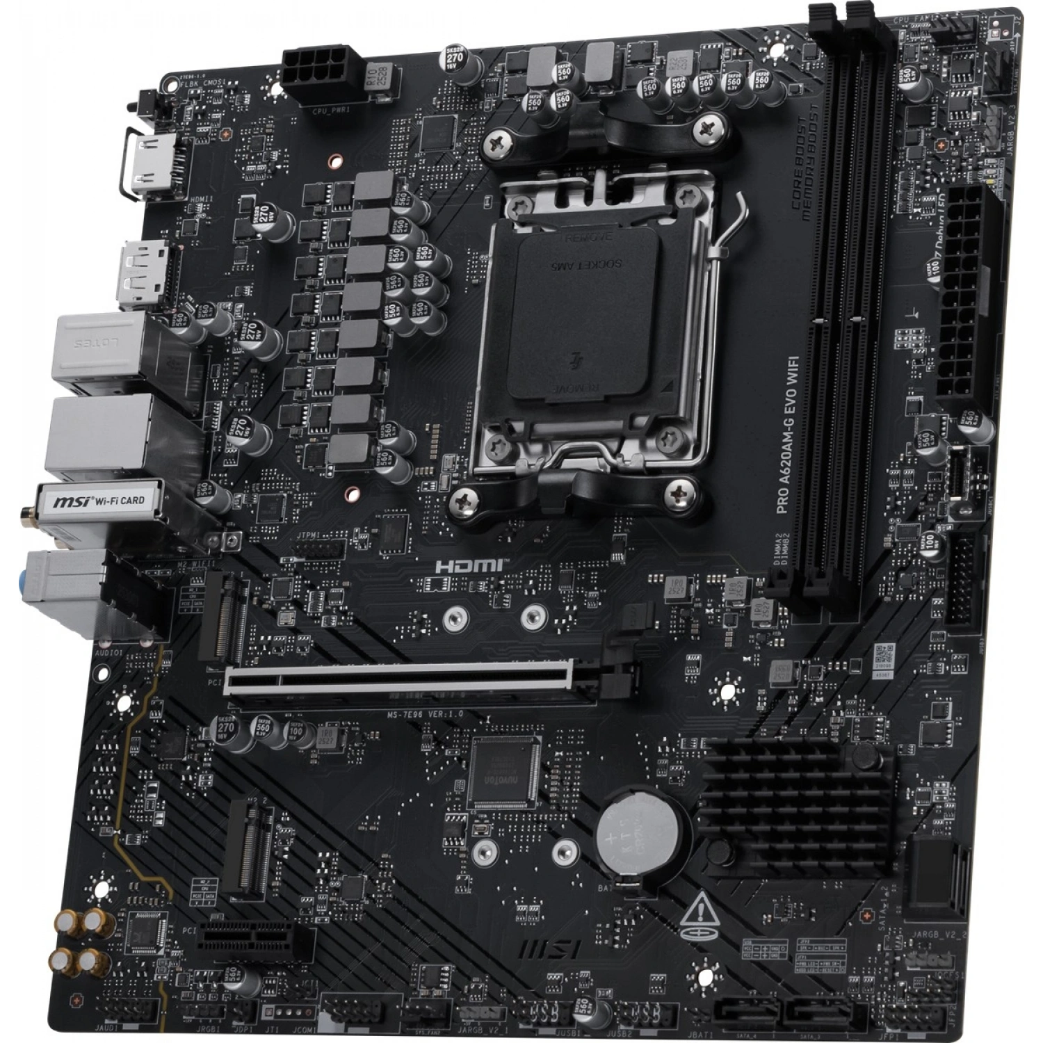 MSI PRO A620AM-G EVO WIFI GAMING ANAKART
