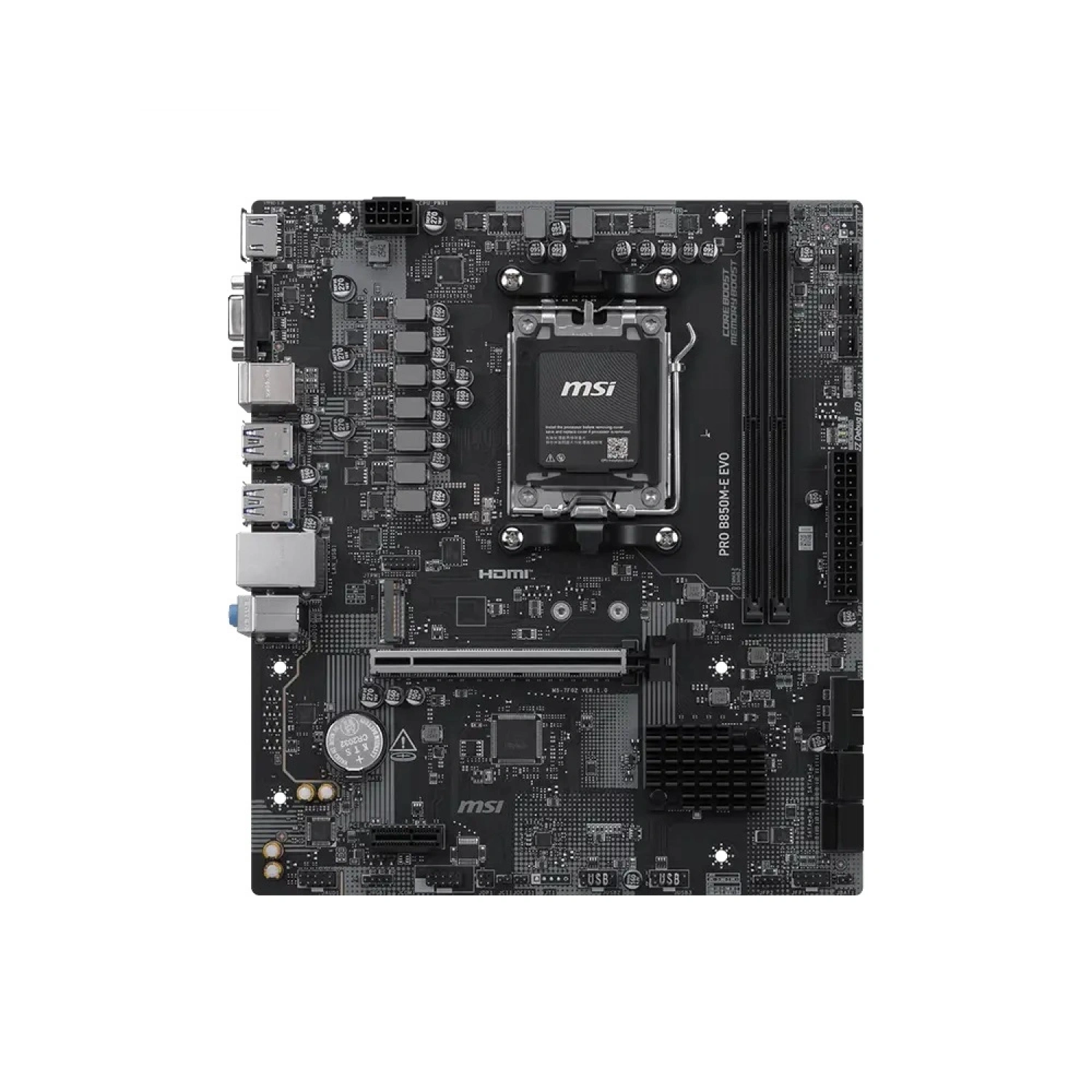 MSI PRO B850M-E EVO DDR5 ANAKART 8200MHz(OC)