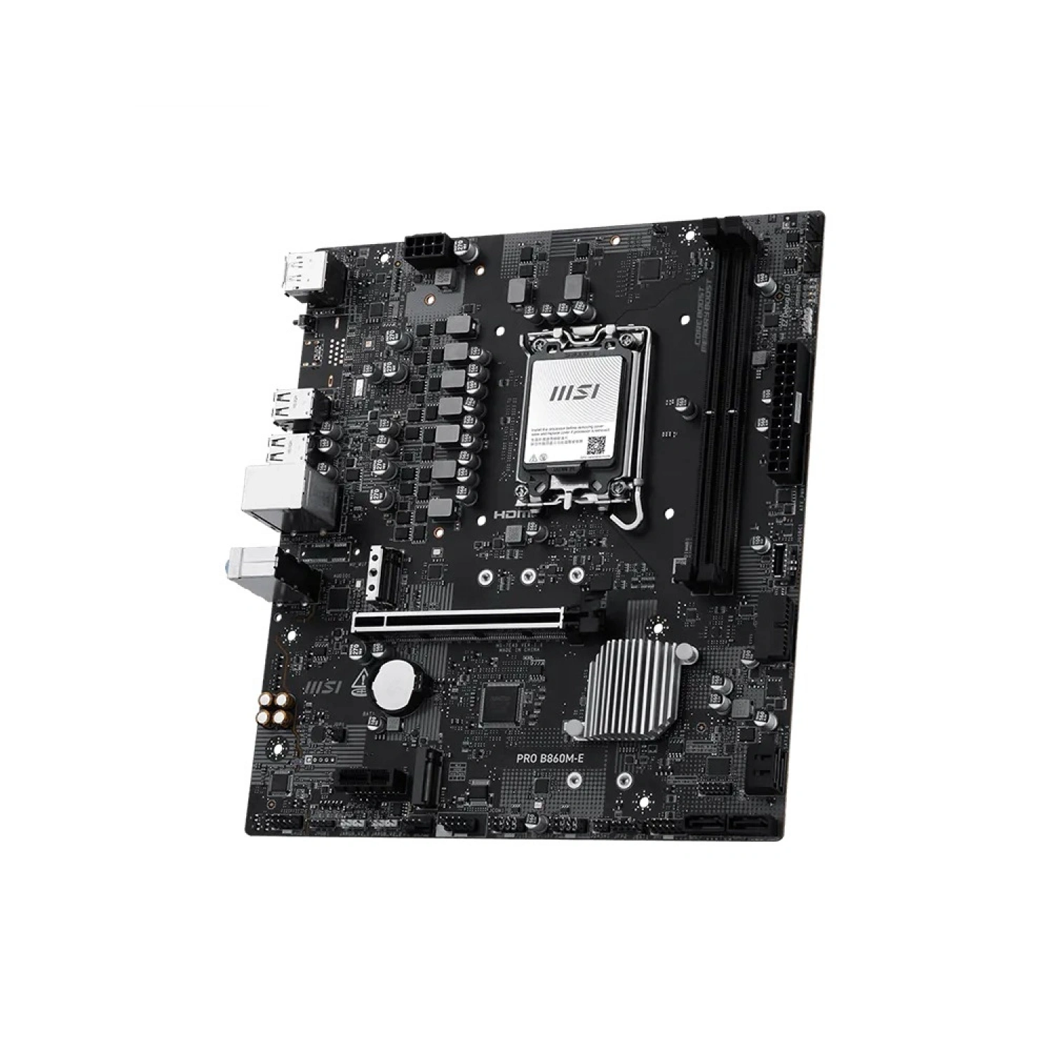 MSI PRO B860M-E DDR5 6400MHz(OC) 1851P mATX