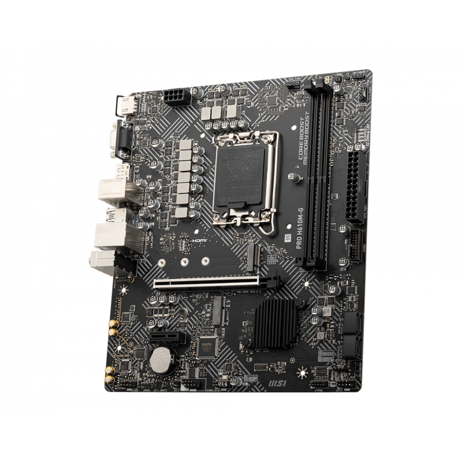 MSI PRO H610M-G DDR5 5600MHZ MATX 1700