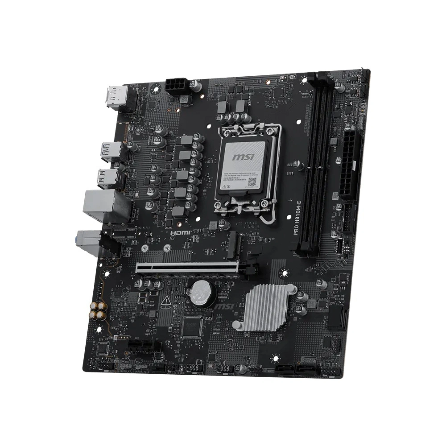 MSI PRO H810M-E DDR5 6400MHz (OC) M.2 mATX 1851P