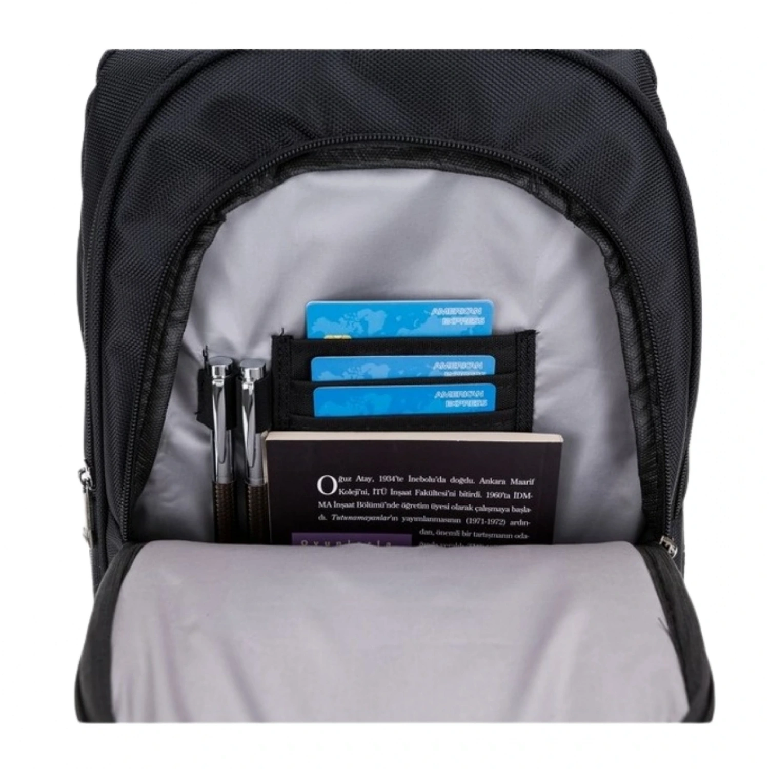 PLM Cosmic 15-17 Siyah Notebook Sırt Çantası