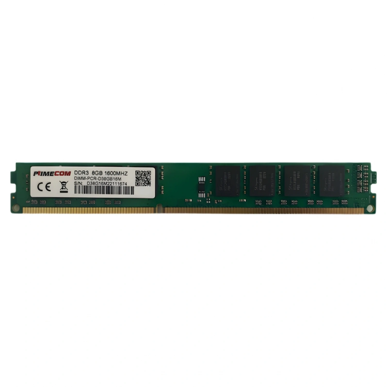 PrimeCom 8GB 1600MHz DDR3 PCR-D38G16M Ram
