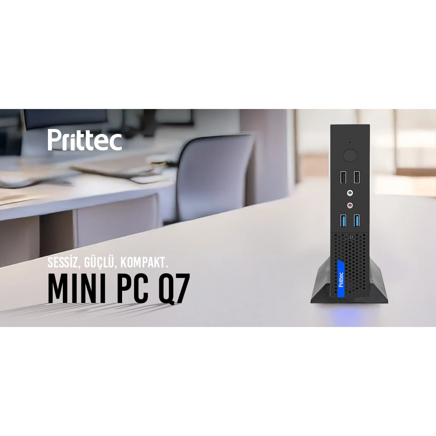 PRITTEC OX1 Q7-TH610L MINI PC I5-12400 / 8GB / 512 Nvme M2 / Free Dos