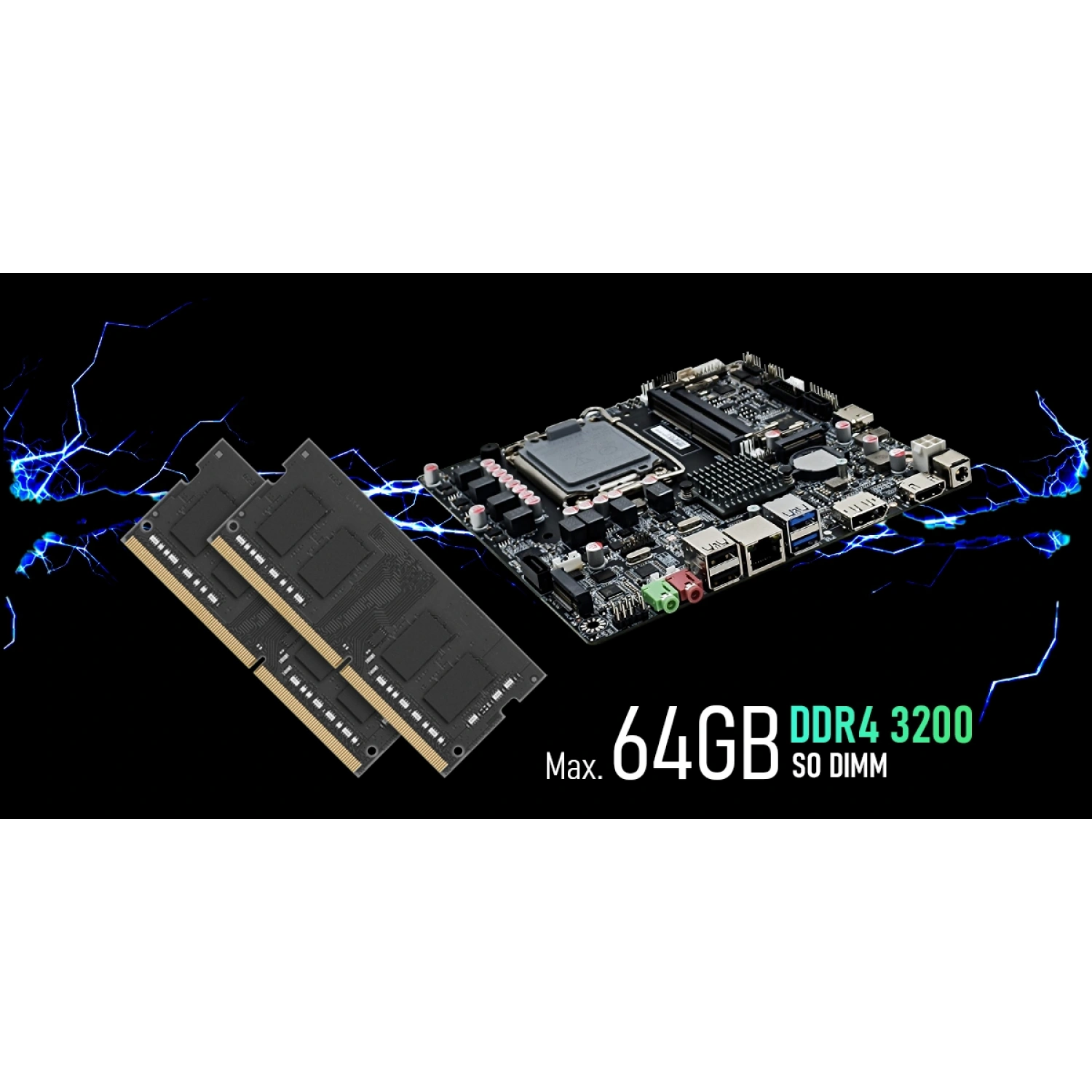 PRITTEC OX3 Q7-TH610L MINI PC I3-12100 / 8GB / 512 Nvme M2 / Free Dos