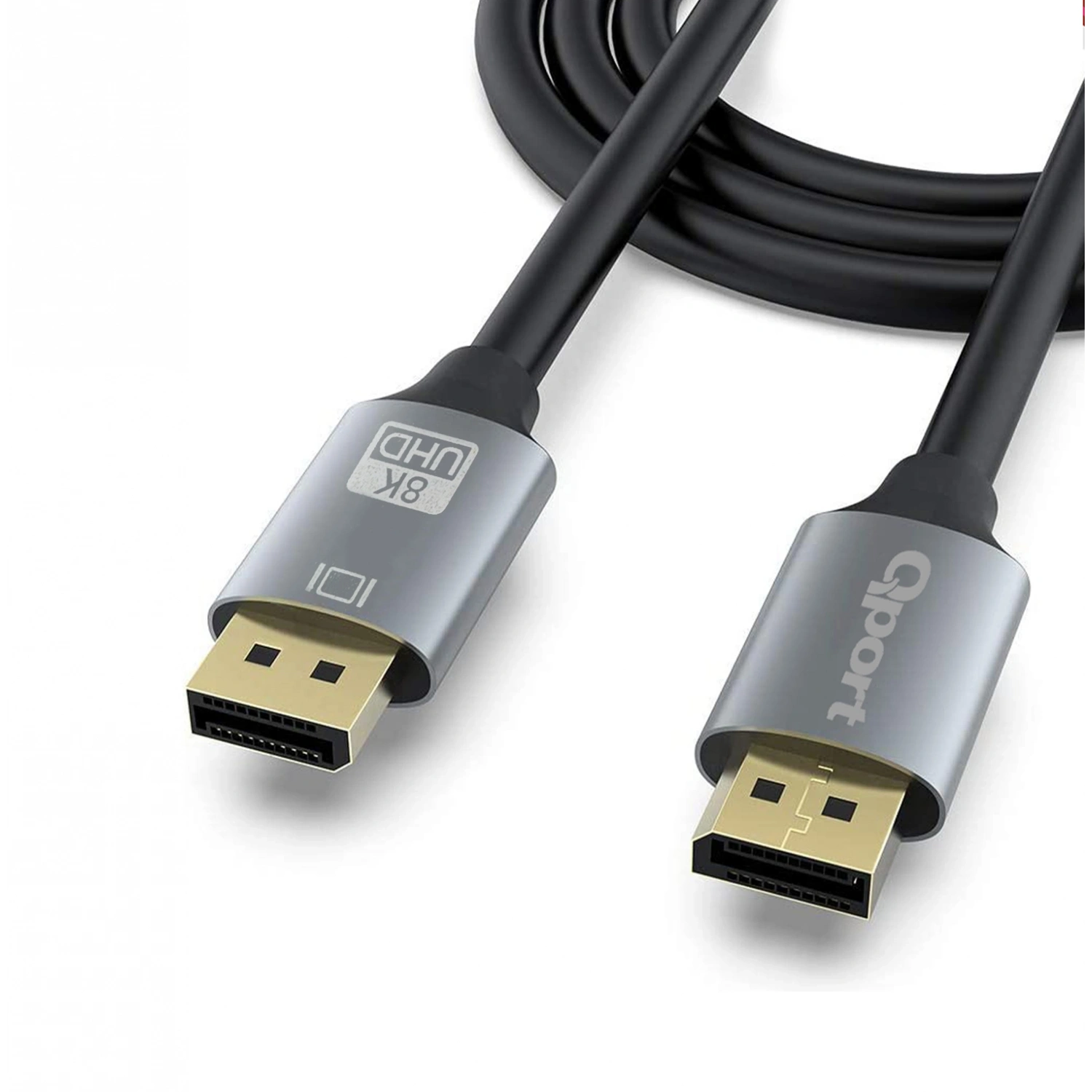 QPORT Q-DP104 DISPLAY PORT 1.4V 10MT KABLO