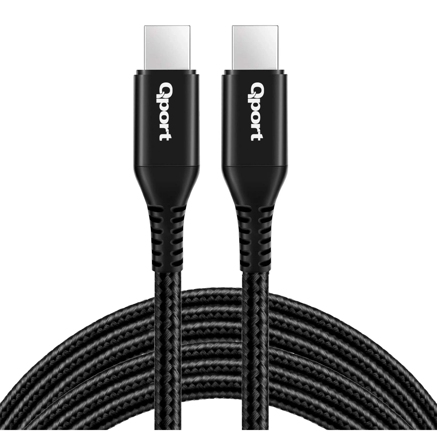 QPORT Q-TYPE-C3 3M TYPE-C 100W SUPER HIZLI PD SARJ VE DATA KABLOSU