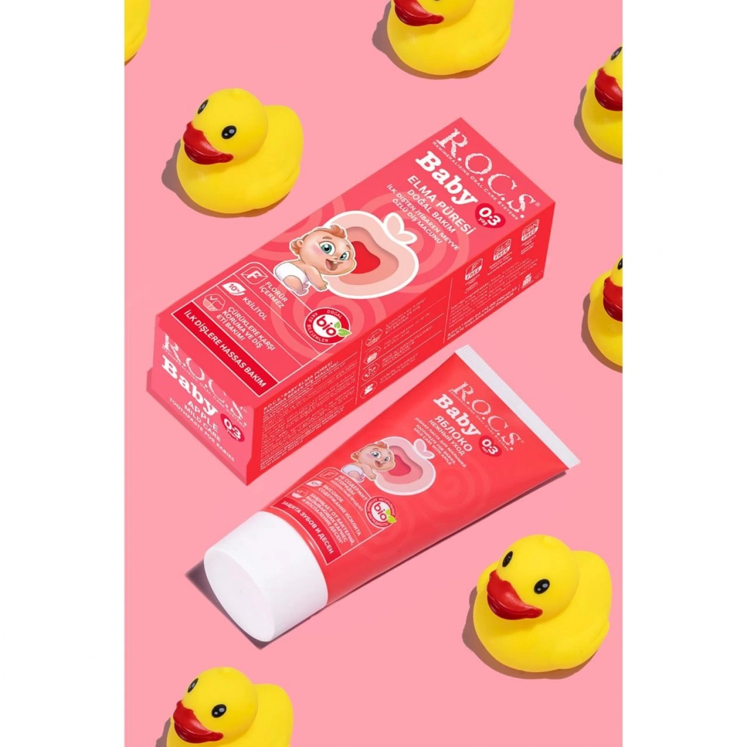 R.o.c.s. Baby 0-3 Yaş Elma Püresi Diş Macunu 35ml