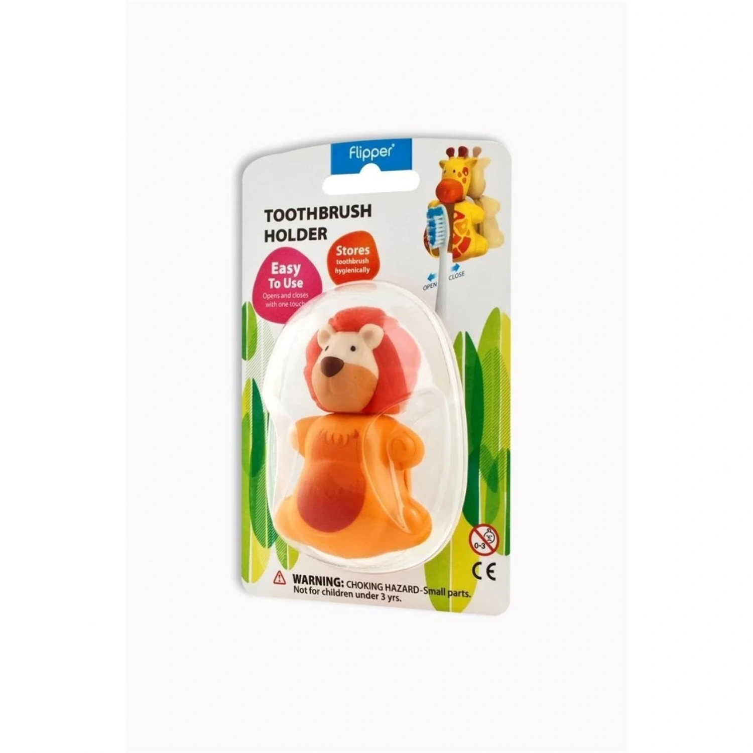 R.o.c.s. Flipper Hijyenik Diş Fırçası Kabı Aslan