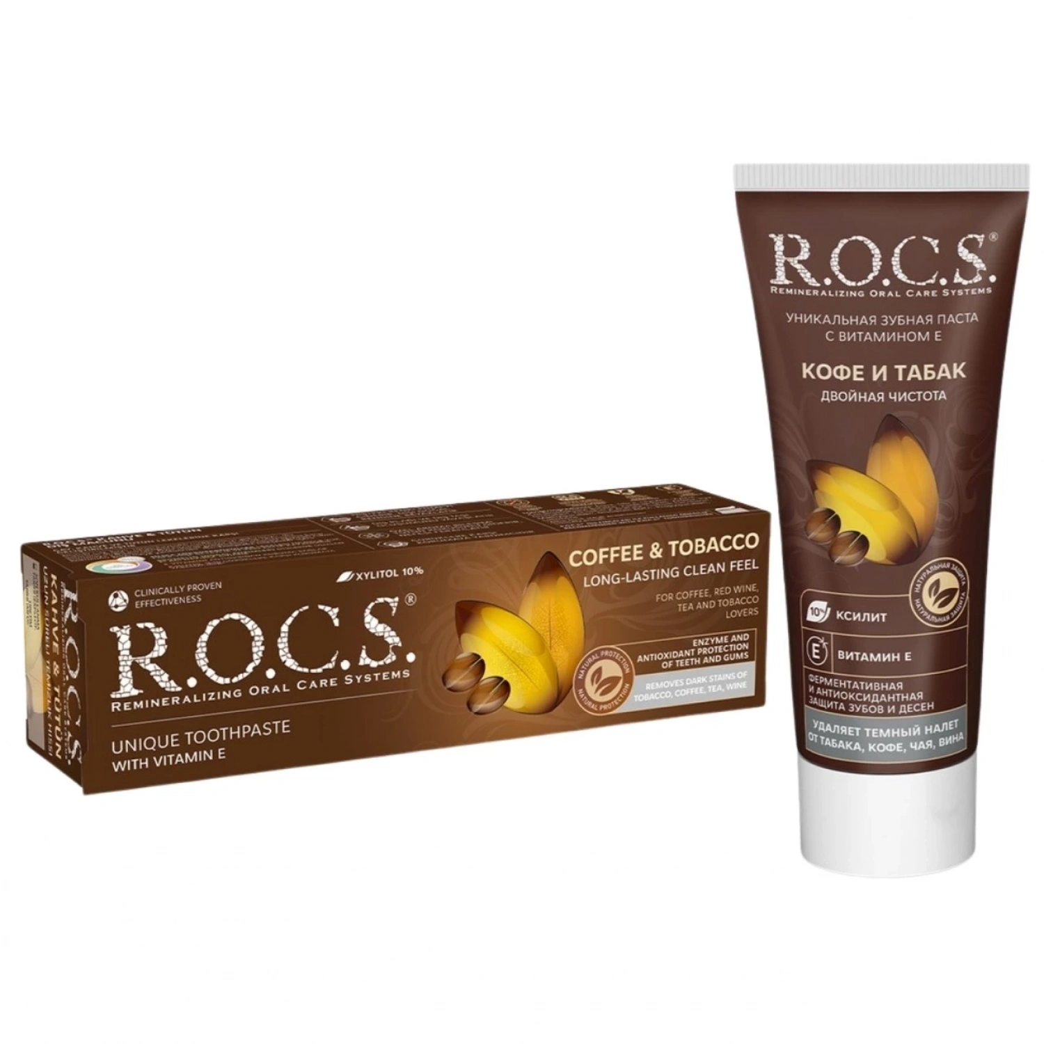 R.o.c.s. Kahve & Tütün Lekelere Karşı Diş Macunu 60ml