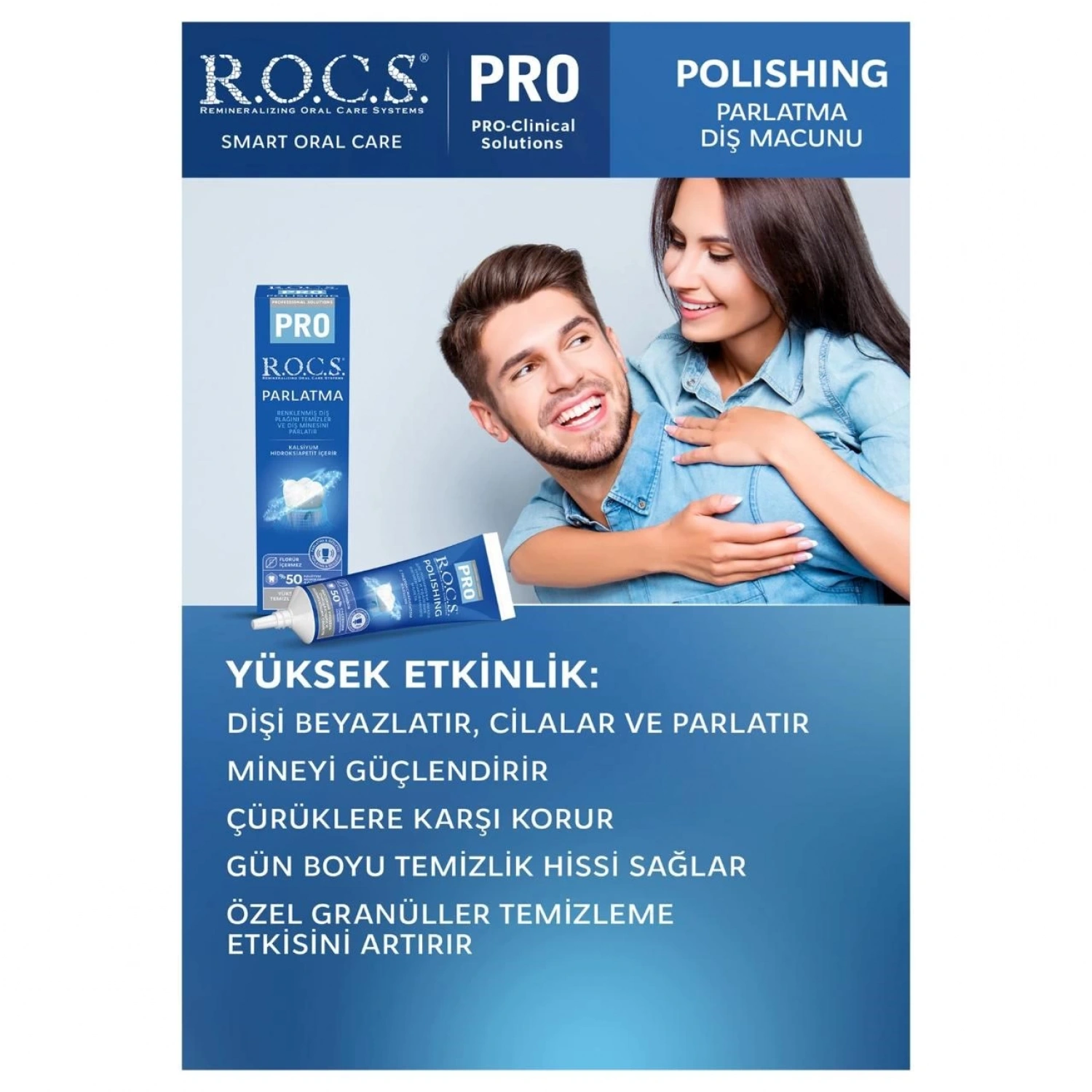 R.o.c.s. Pro Diş Parlatma Macunu Cila35gr