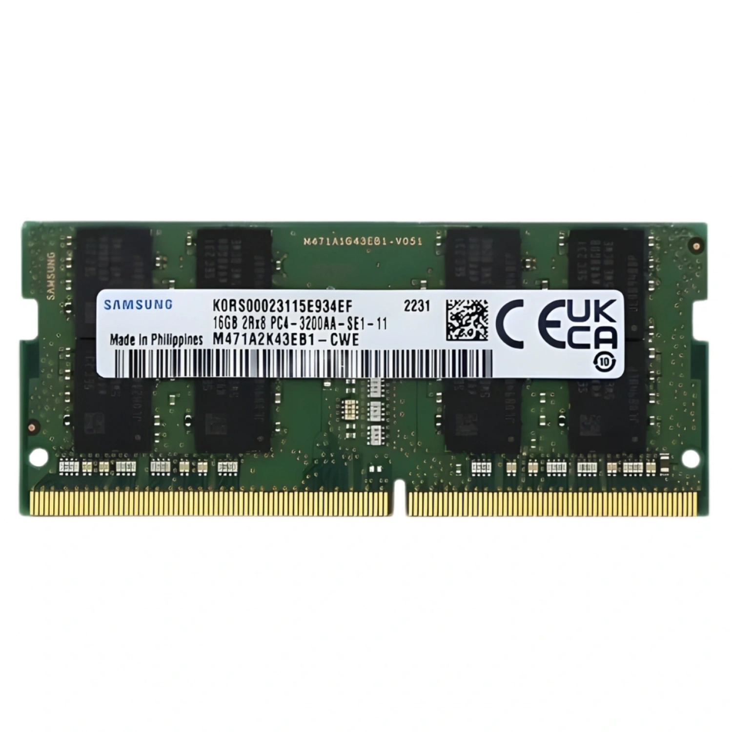 Samsung 16 GB 3200MHz DDR4 M471A2K43EB1-CWE Notebook Ram