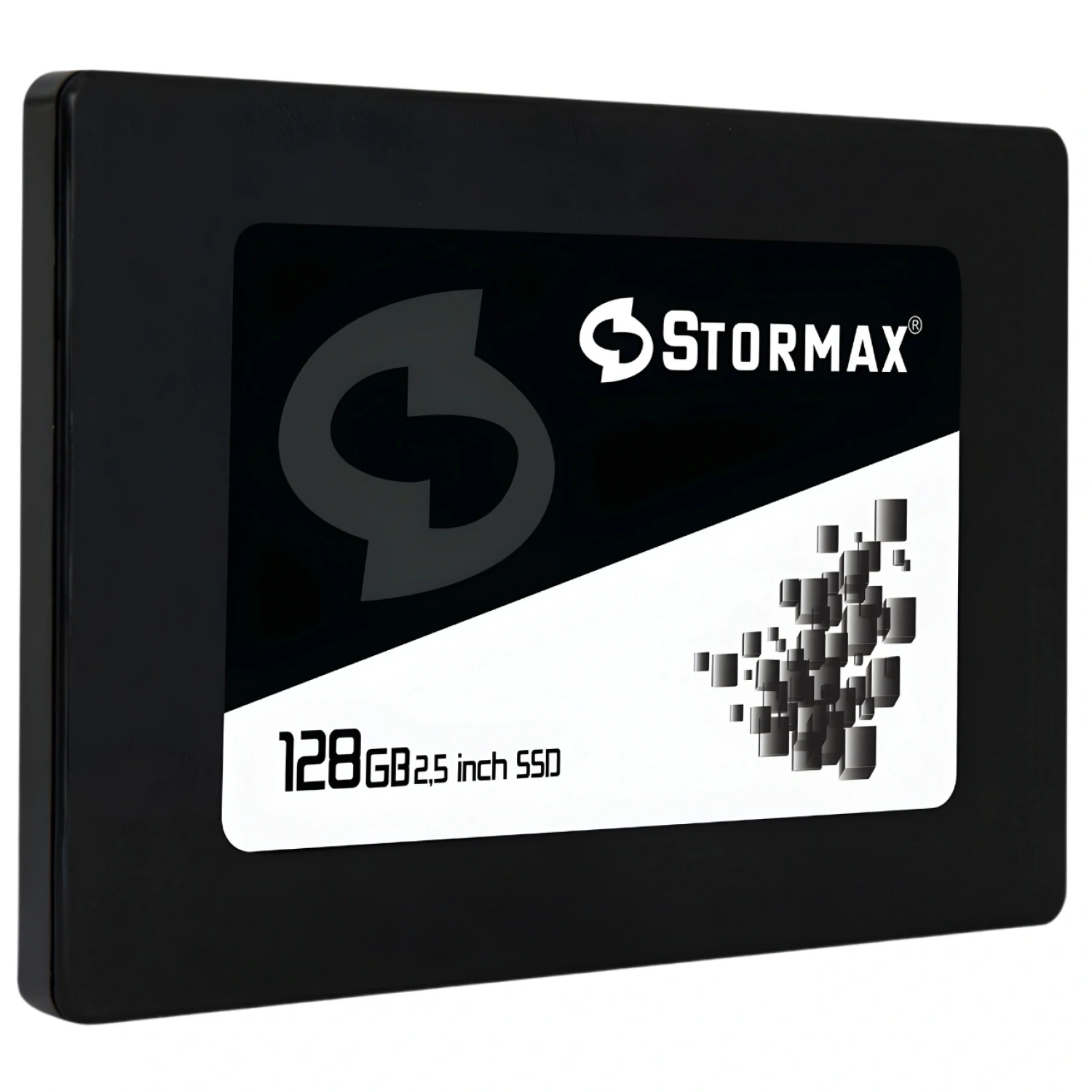 Stormax 128 GB SSD 2 5 Sata3 550-530MB/s Black SERI-SMX-SSD30BLCK/128G SSD Disk