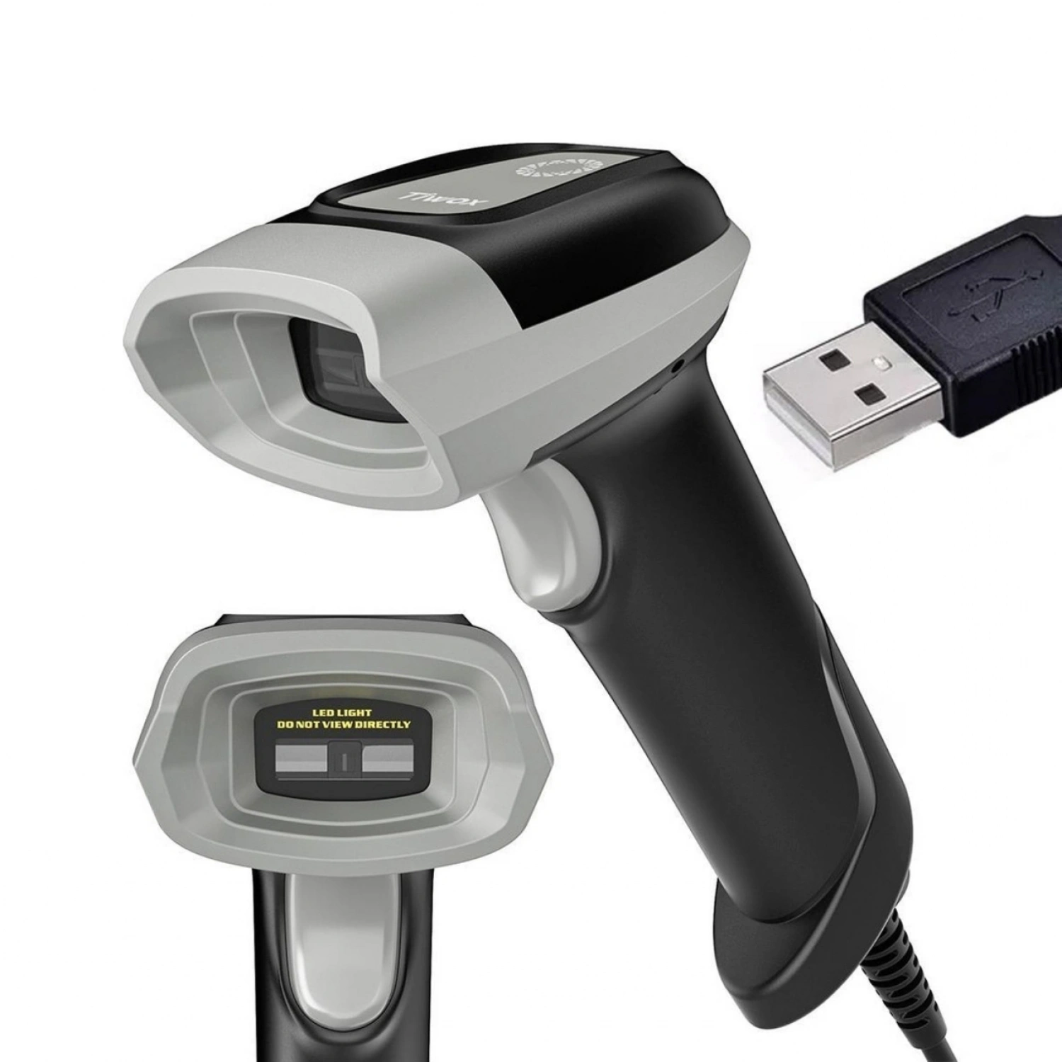 Tiwox VS-331 El Tipi CCD Kablolu Barkod Okuyucu